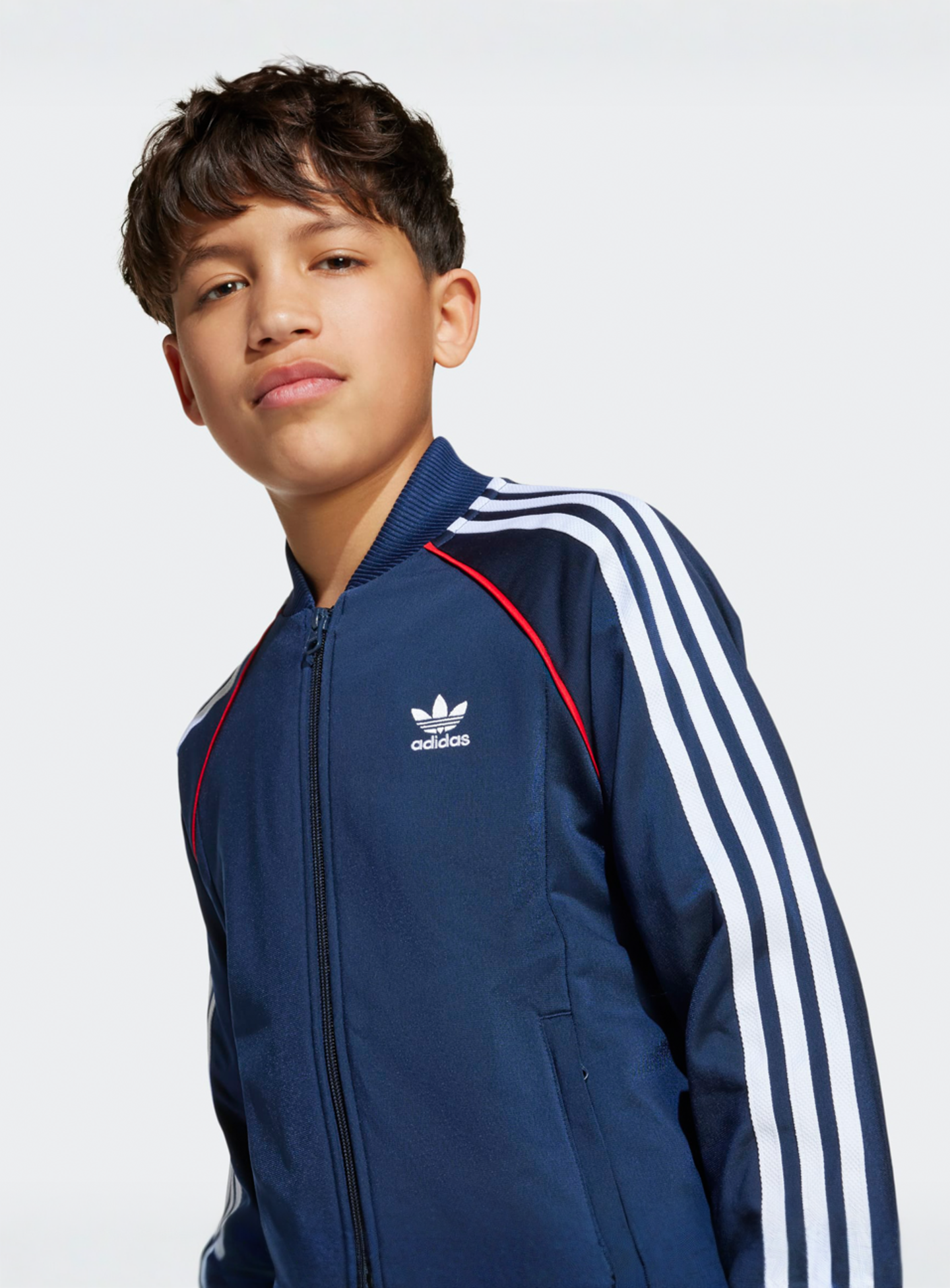 adidas Originals, Superstar Track Jacket, blue, Image 3 of 5