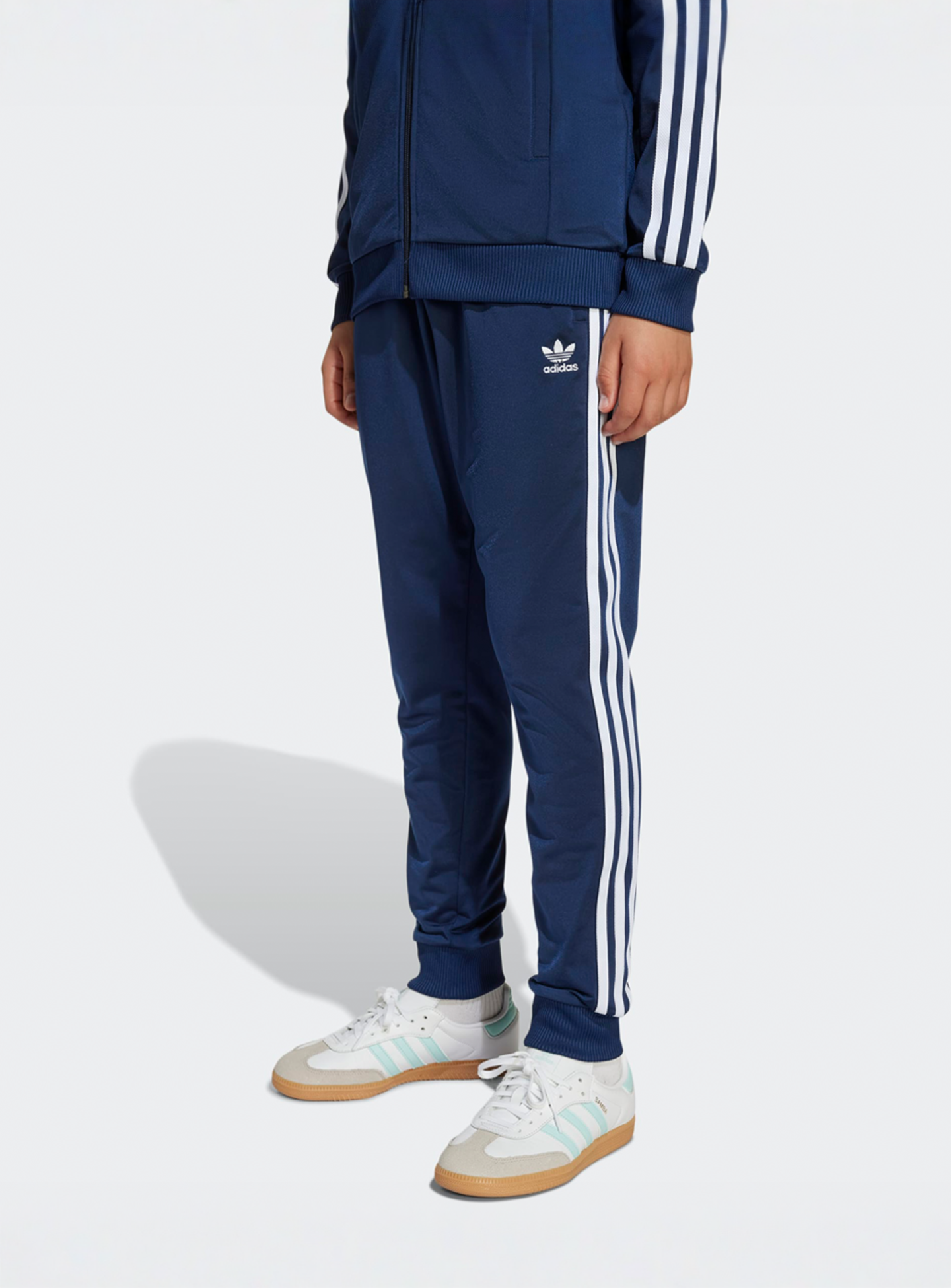 adidas Originals, Superstar Track Pants, blue, Image 1 of 4