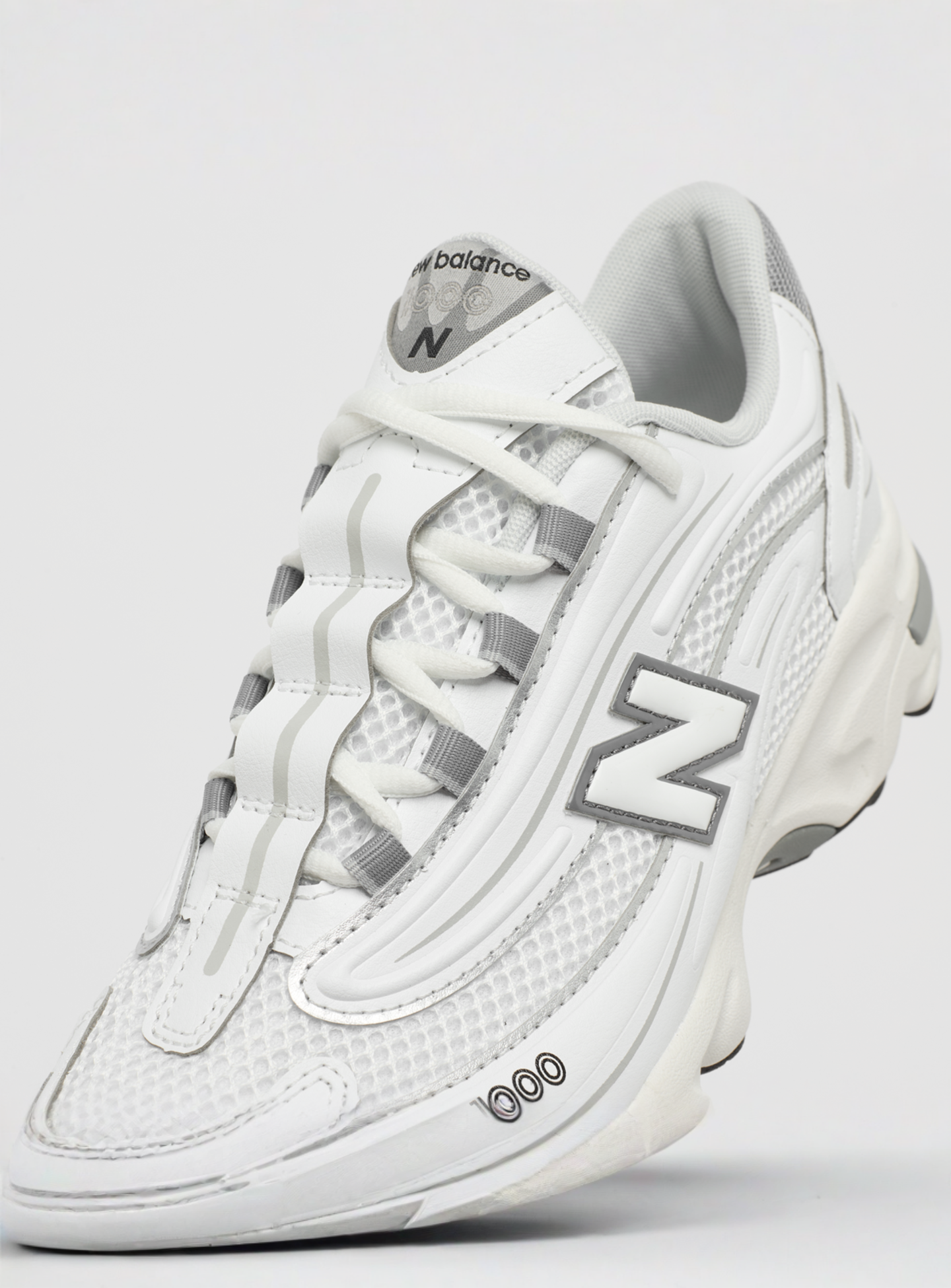 New Balance, 1000 (GS), white, Image 6 of 7