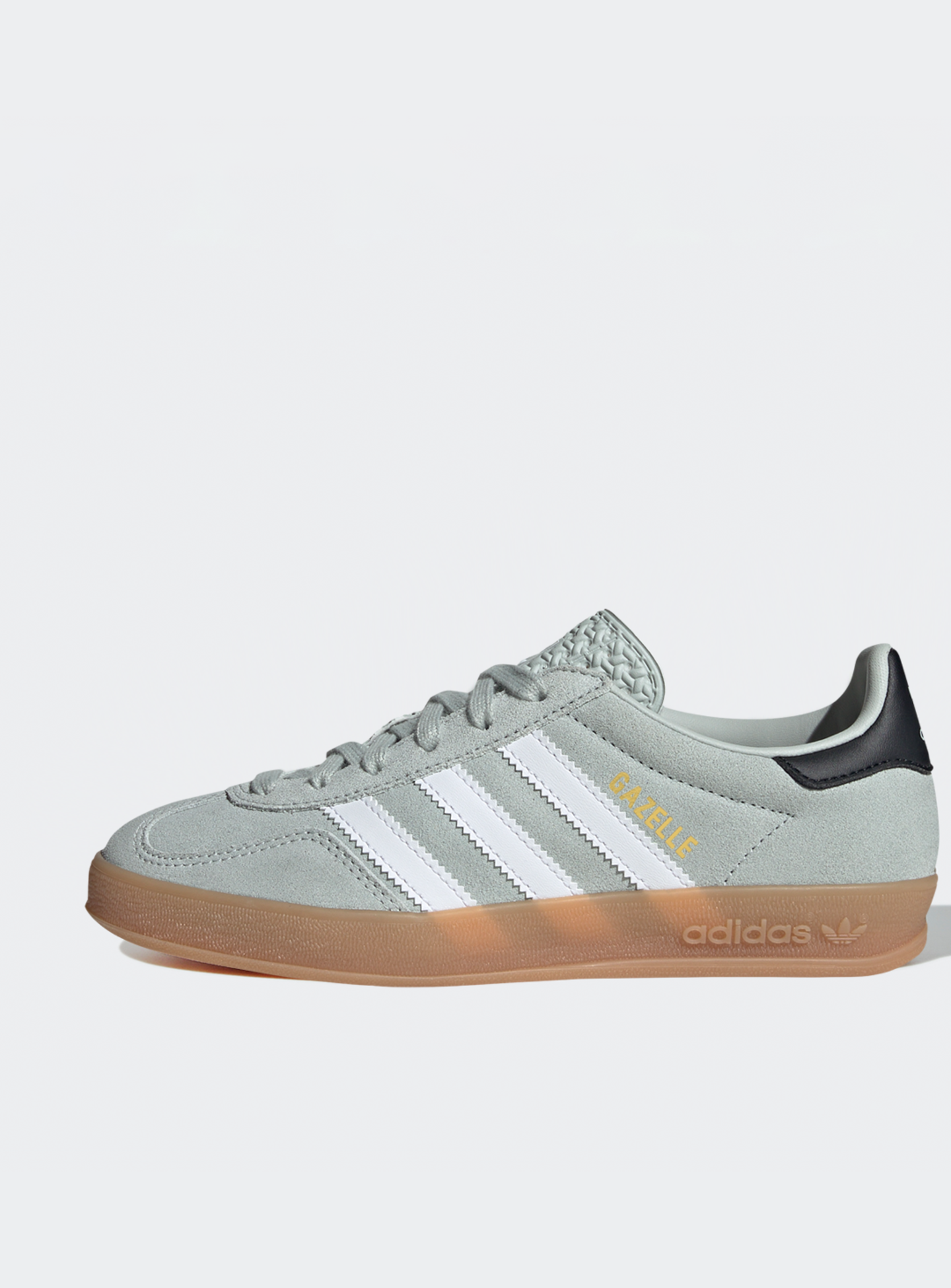 adidas Originals, Gazelle Indoor (GS), green, Image 1 of 8