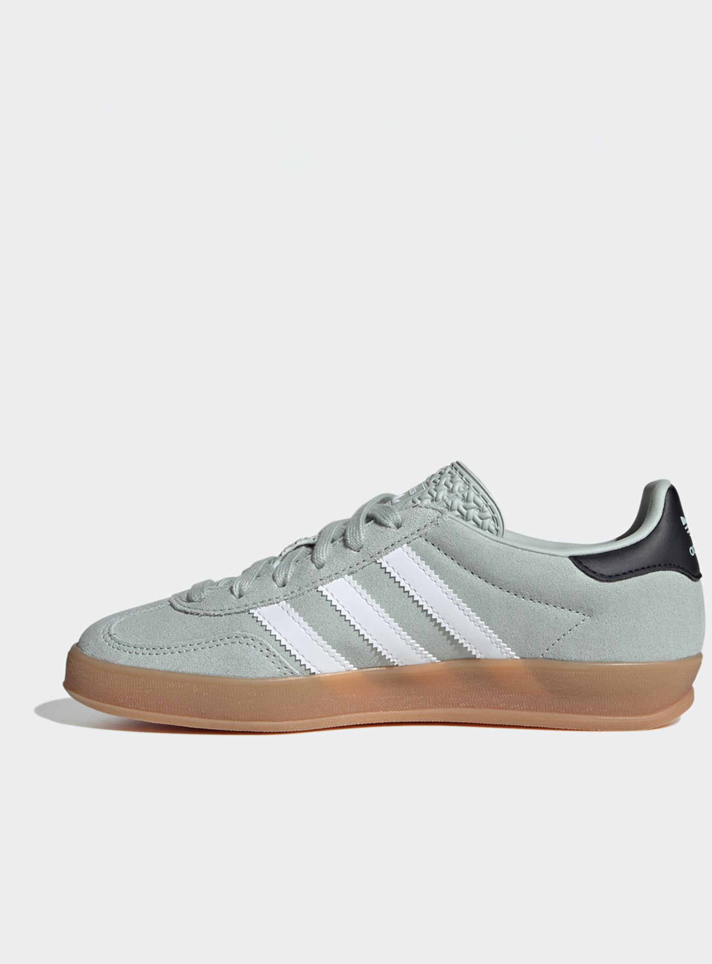 adidas Originals, Gazelle Indoor (GS), green, Image 2 of 8