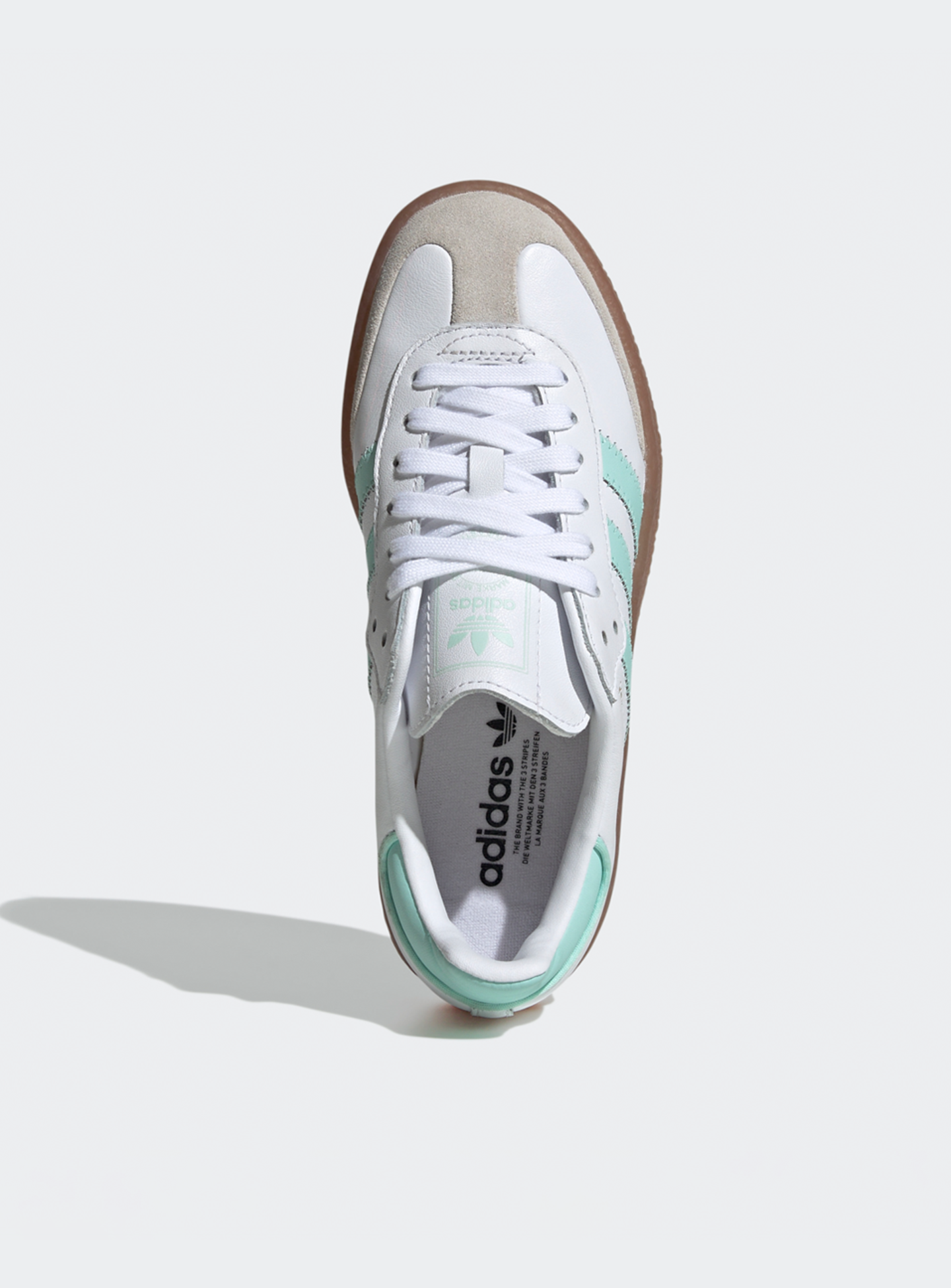 adidas Originals, Sambae (GS), white, Image 6 of 8
