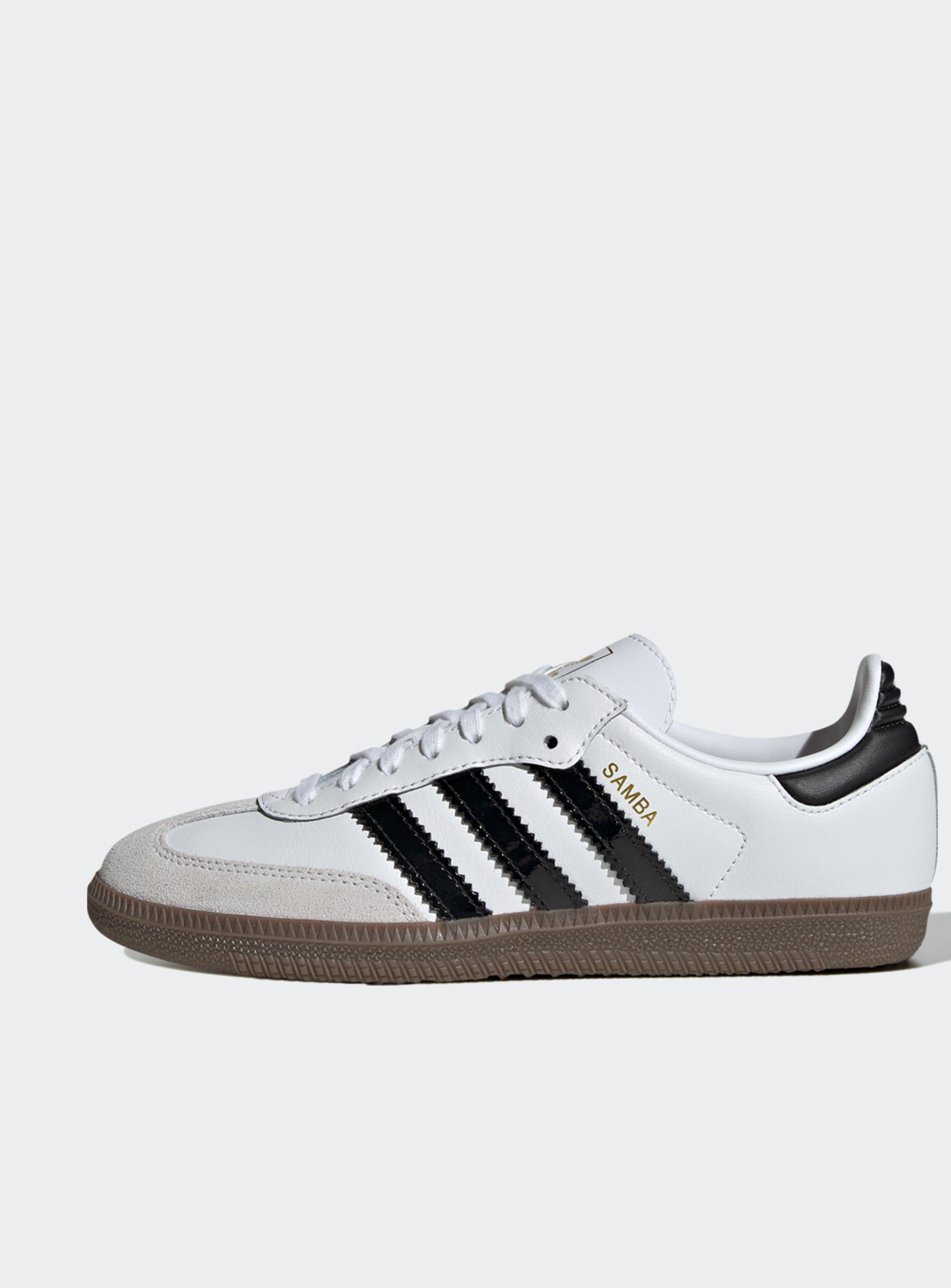 adidas Originals, Samba OG (GS), white, Image 1 of 8