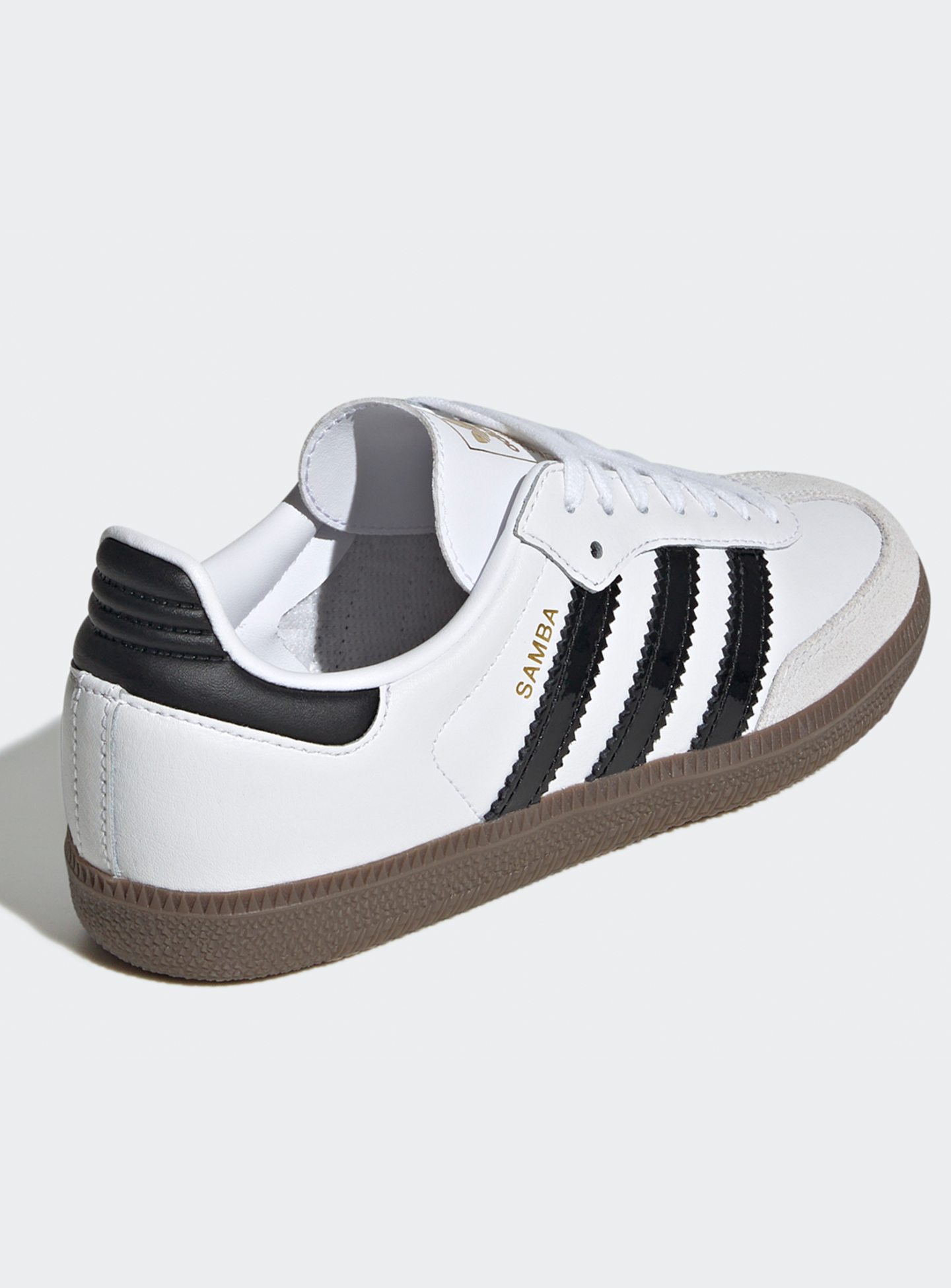 adidas Originals, Samba OG (GS), white, Image 4 of 8