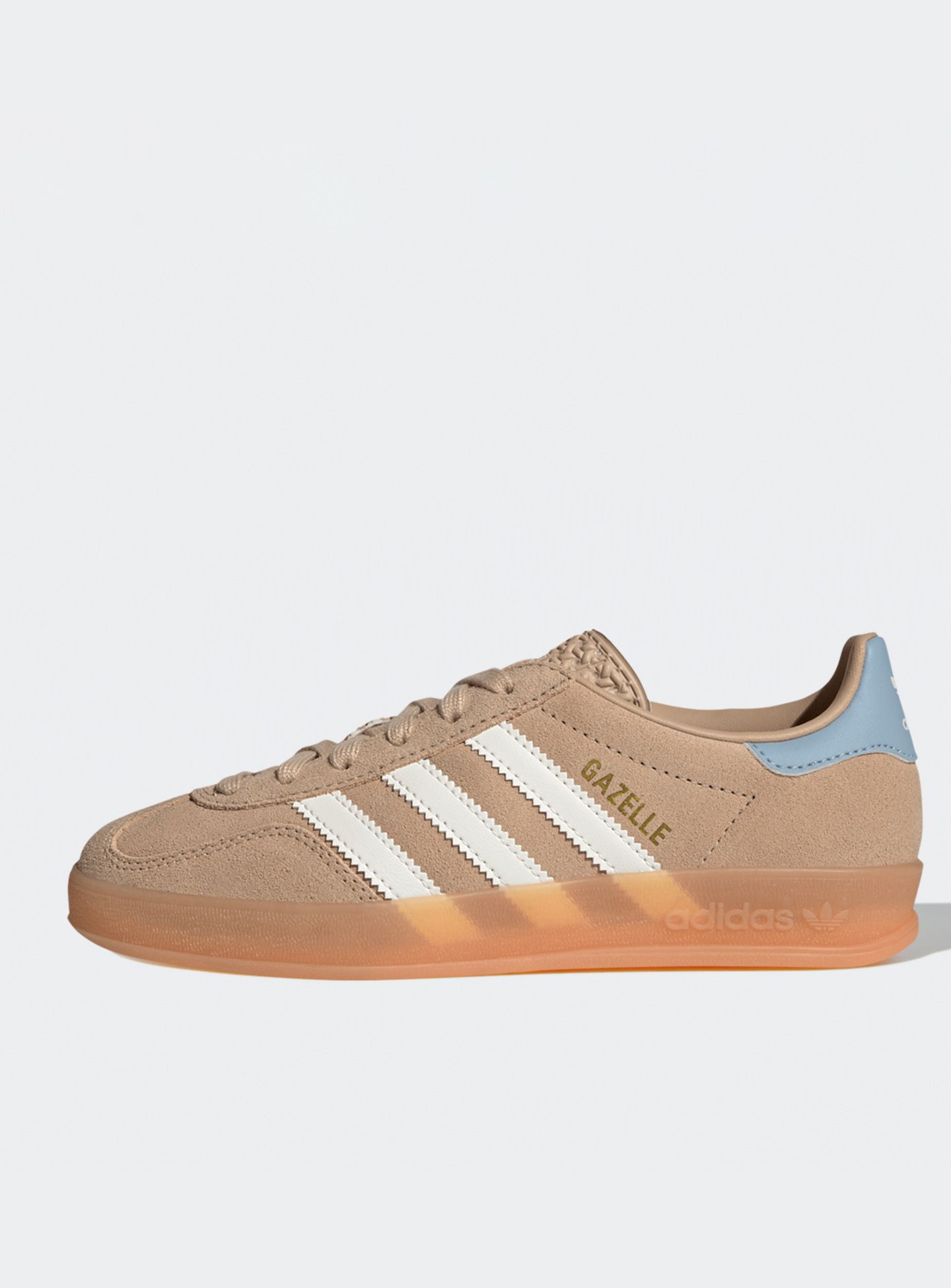 adidas Originals, Gazelle Indoor (GS), beige, Image 1 of 8