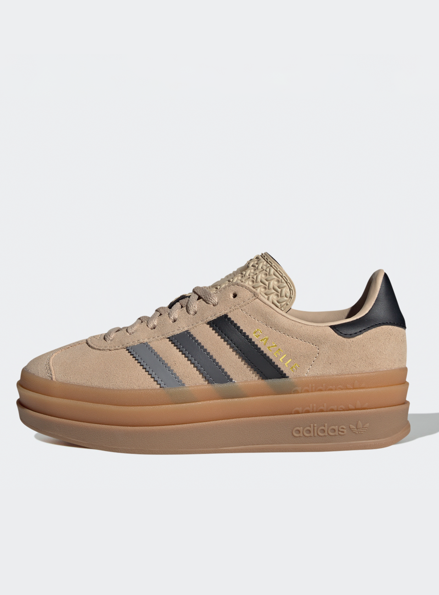 adidas Originals, Gazelle Bold (GS), beige, Image 1 of 8