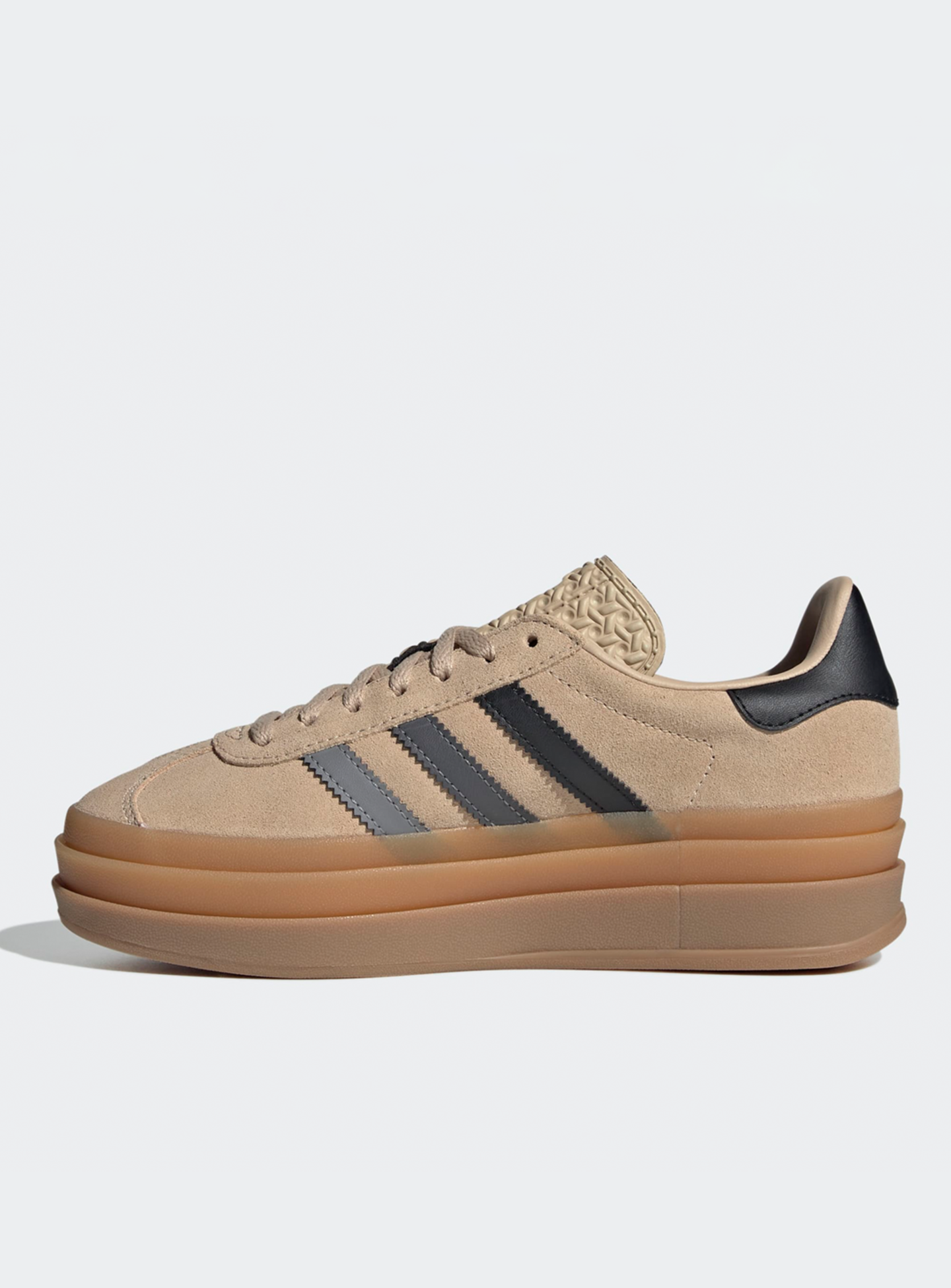 adidas Originals, Gazelle Bold (GS), beige, Image 2 of 8