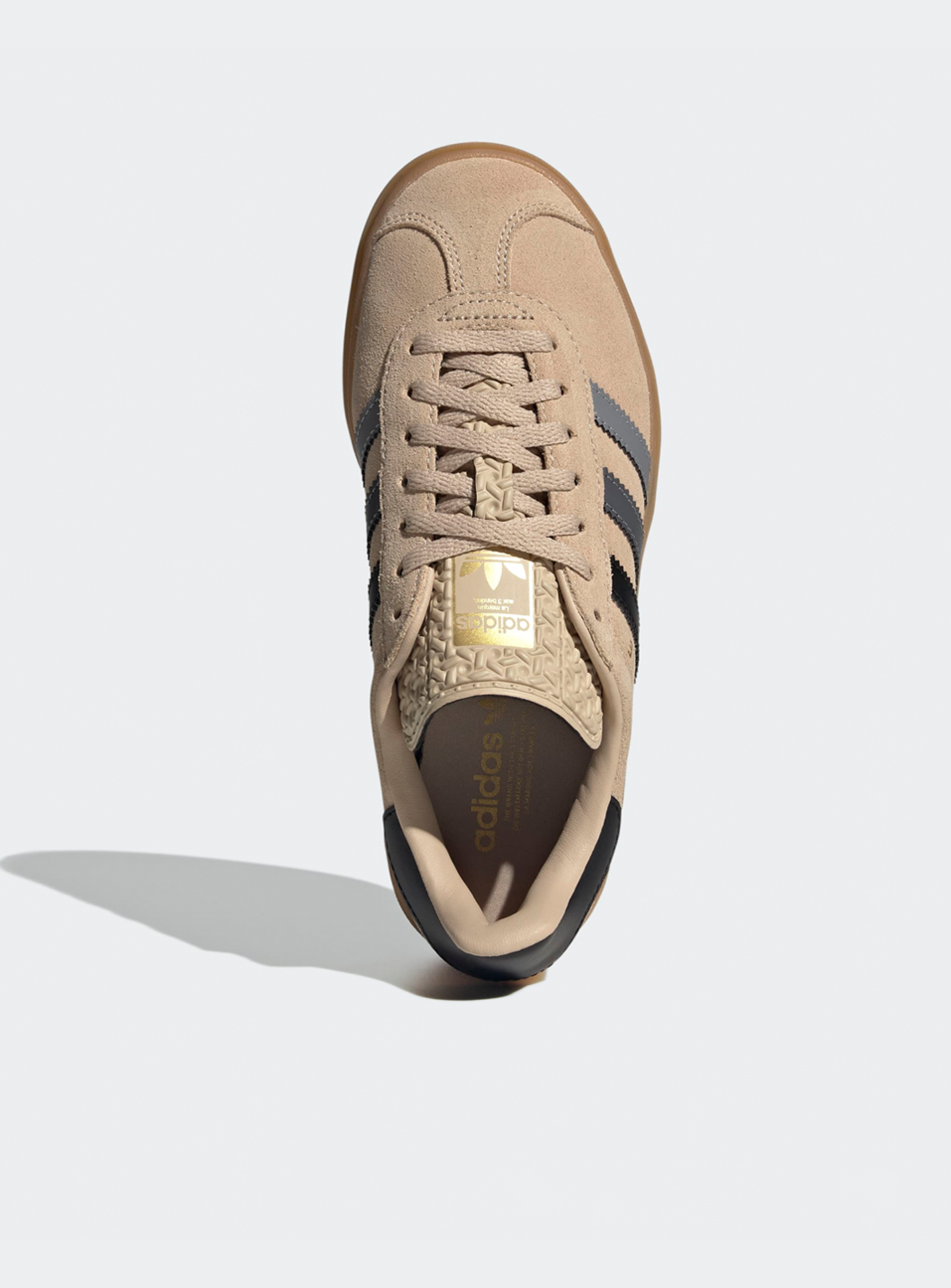 adidas Originals, Gazelle Bold (GS), beige, Image 6 of 8