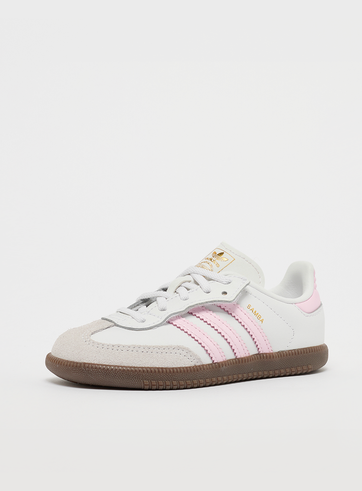 adidas Originals, Samba OG Comfort Closure Elastic Lace, light pink, Image 2 of 7