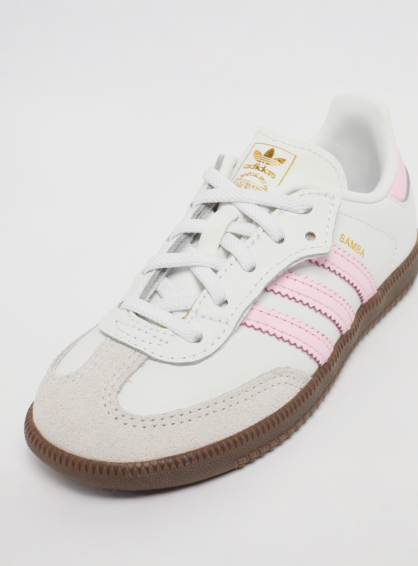 adidas Originals, Samba OG Comfort Closure Elastic Lace, light pink, Image 6 of 7