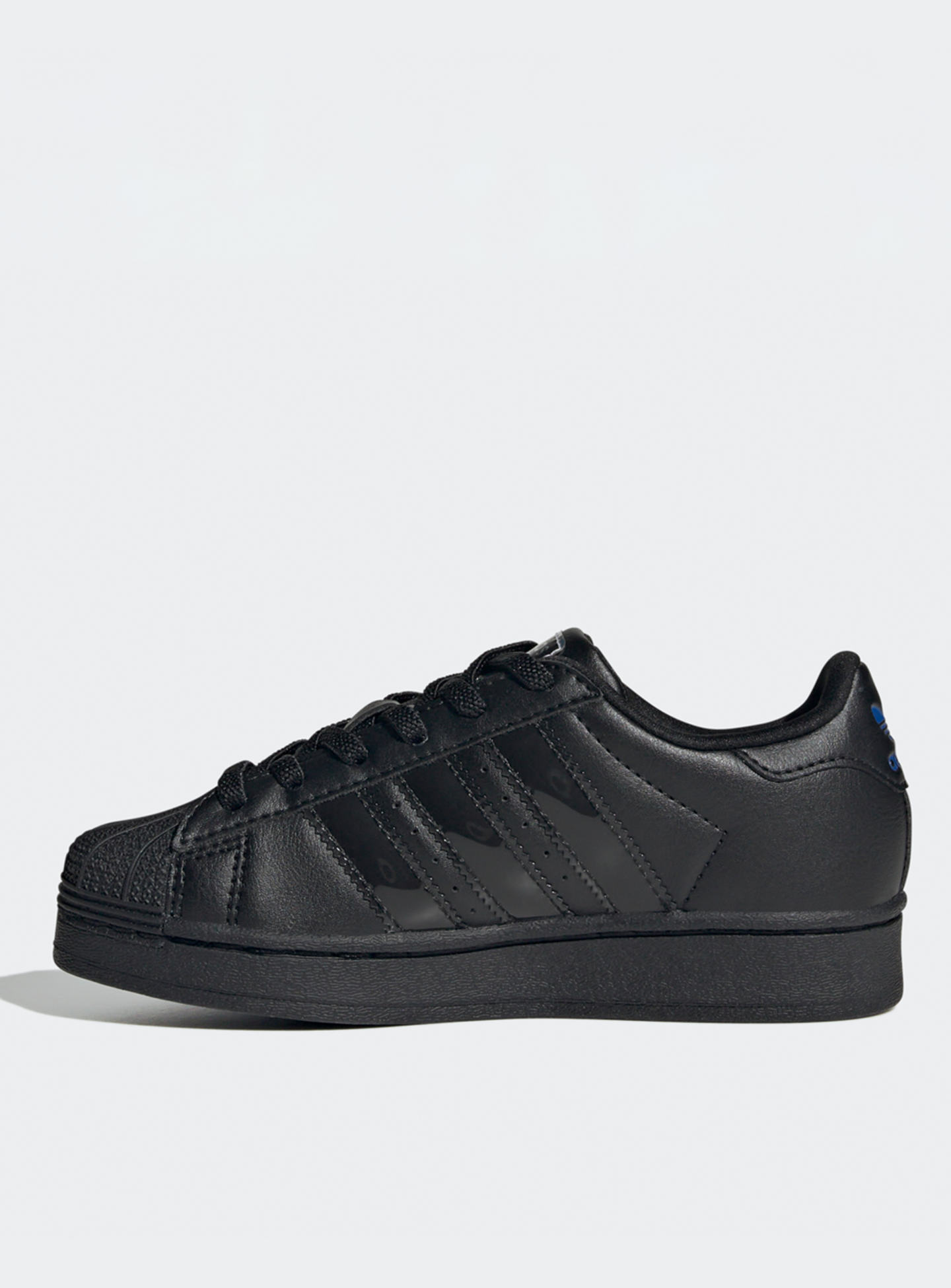 adidas Originals, Superstar LED Lights Comfort Closure Elastic Lace (PS), black, Image 2 of 9