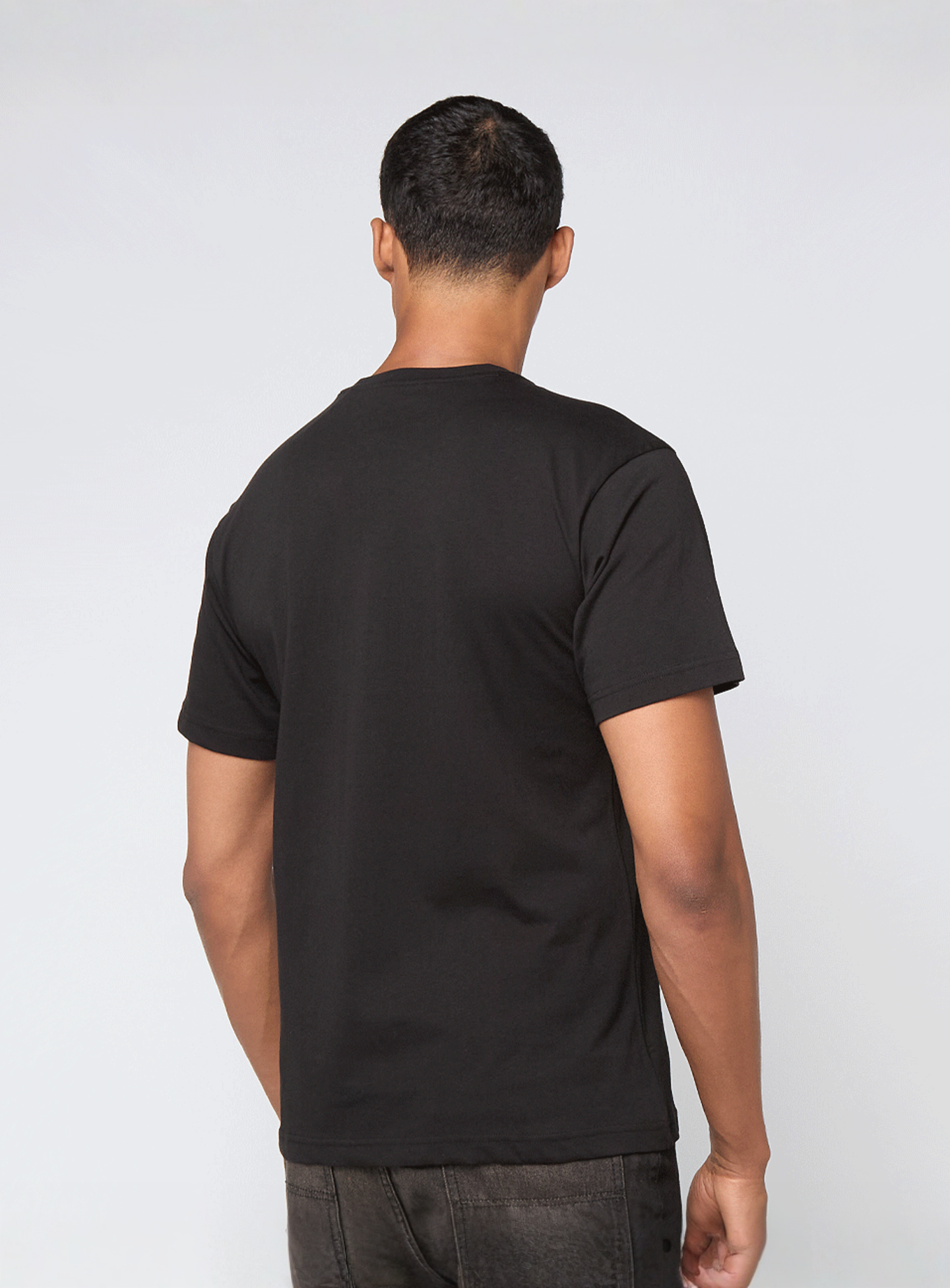 Mitchell & Ness, NBA Los Angeles Lakers Player Big Face Tee, black, Image 2 of 4