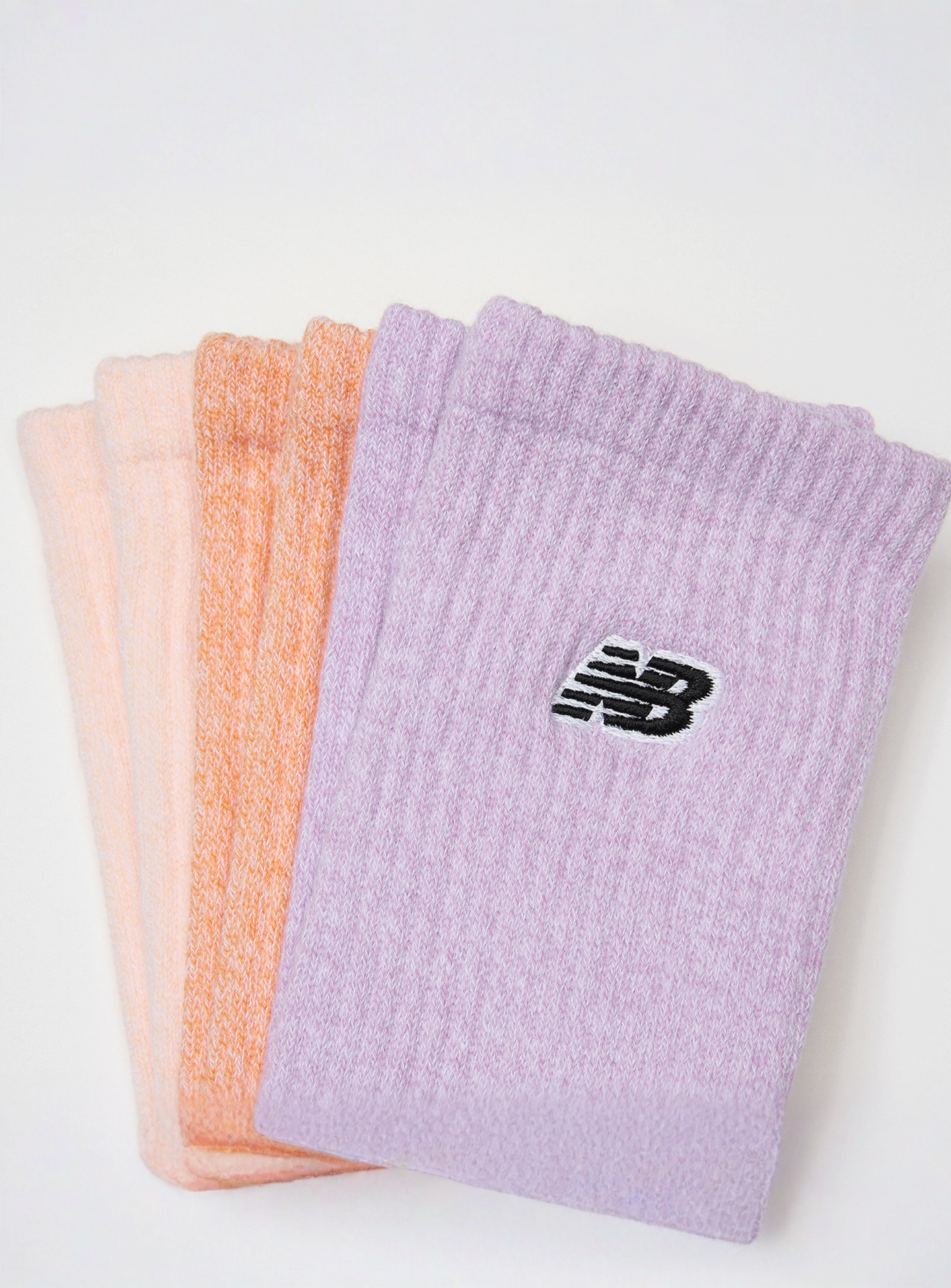 New Balance, 3 PACK - Patch Logo Seasonal Crew, multi-colour, Image 2 of 2