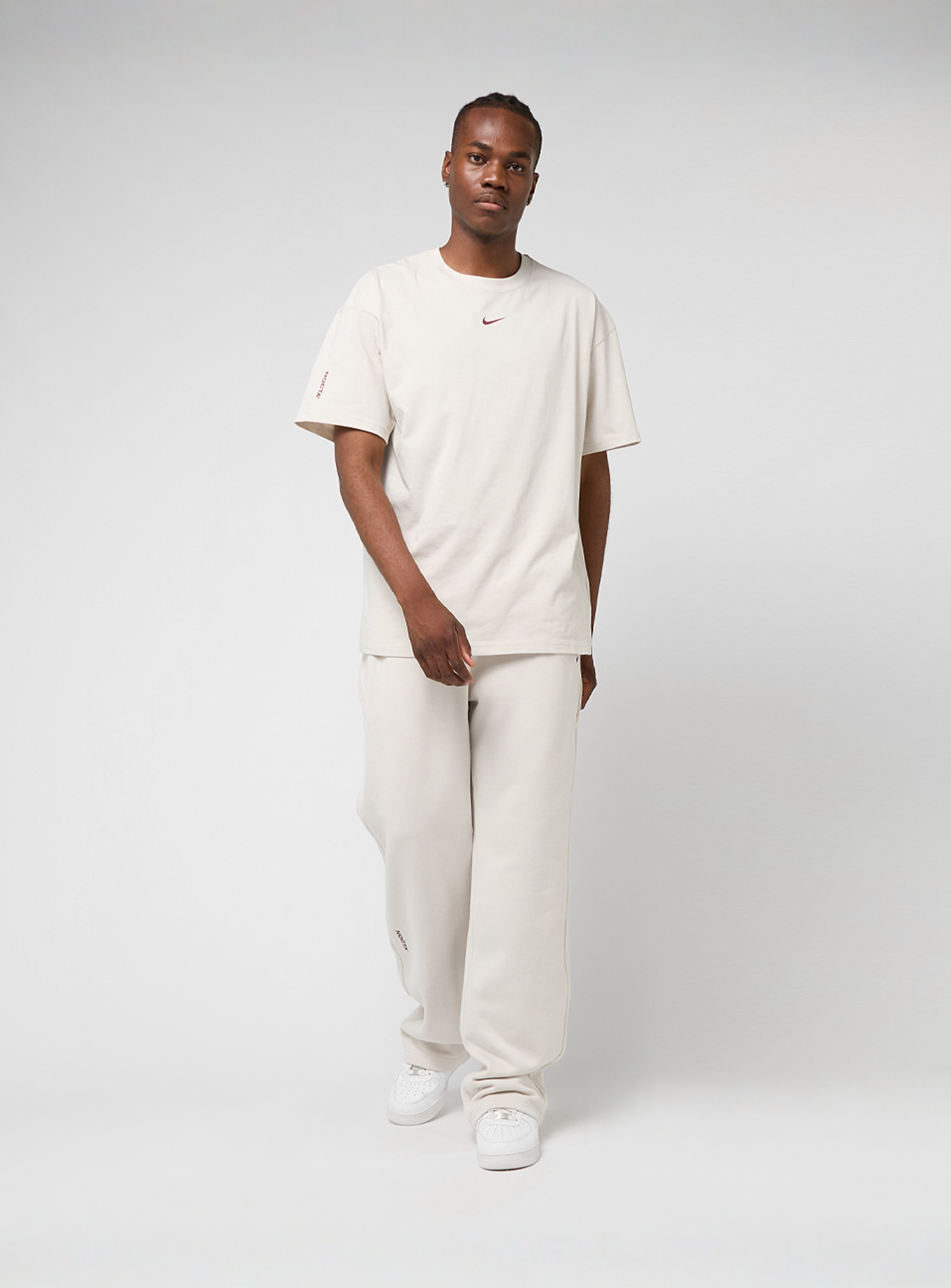 Nike Nocta, NRG CS Open Hem Fleece Pants, beige, Image 8 of 8