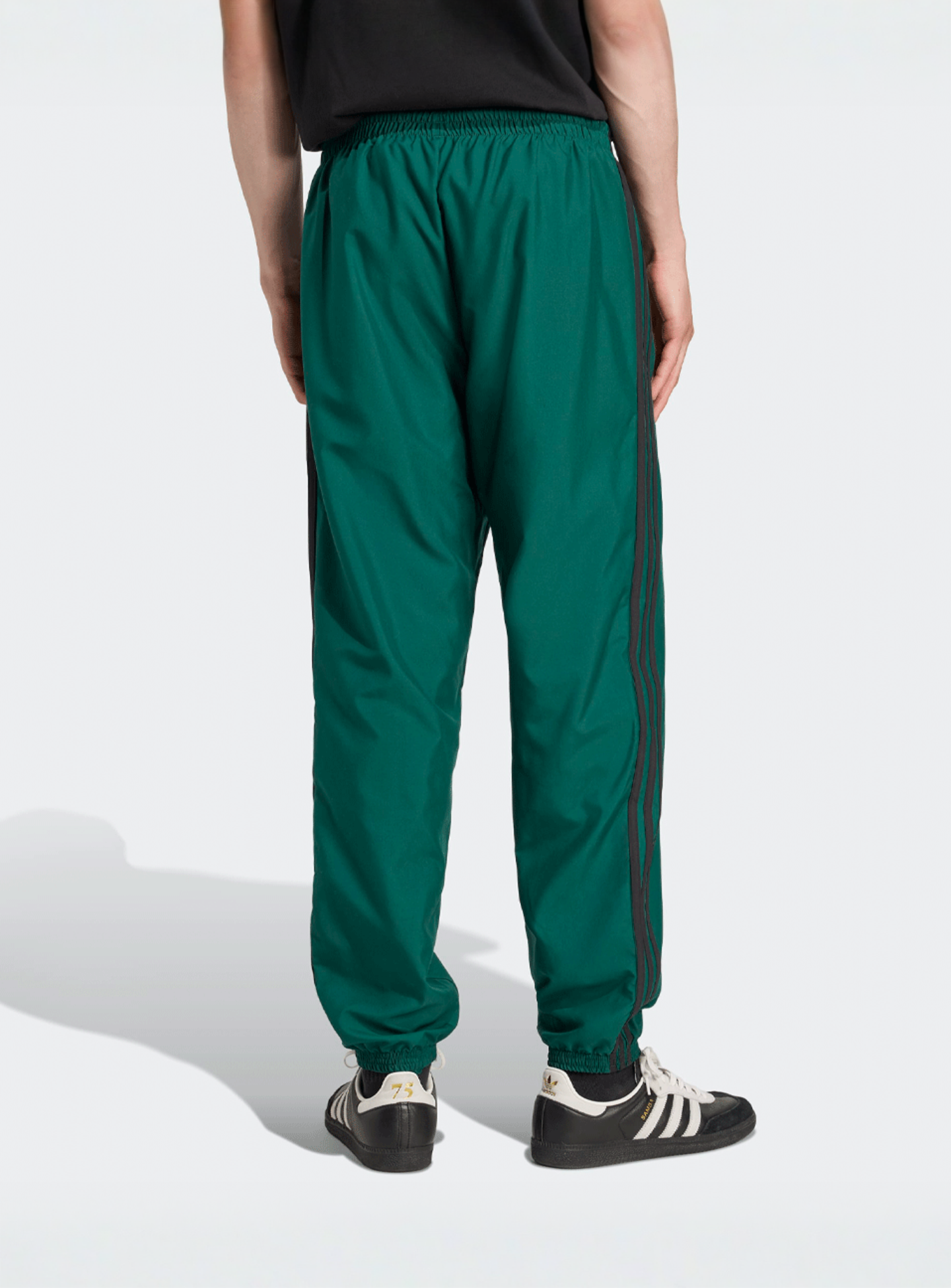 adidas Originals, Brushed Woven Trackpant, green, Image 2 of 5