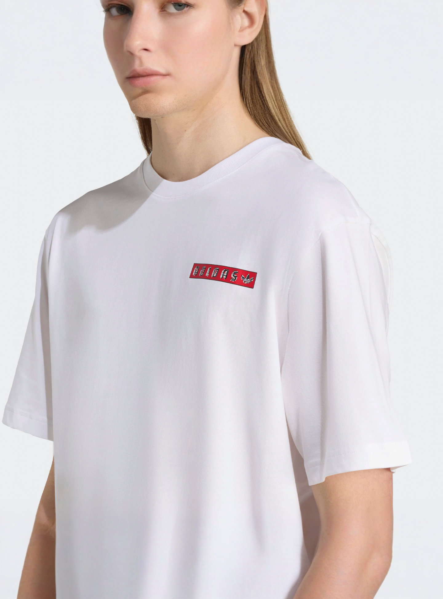 adidas Originals, Graphic Tee, white, Image 4 of 5