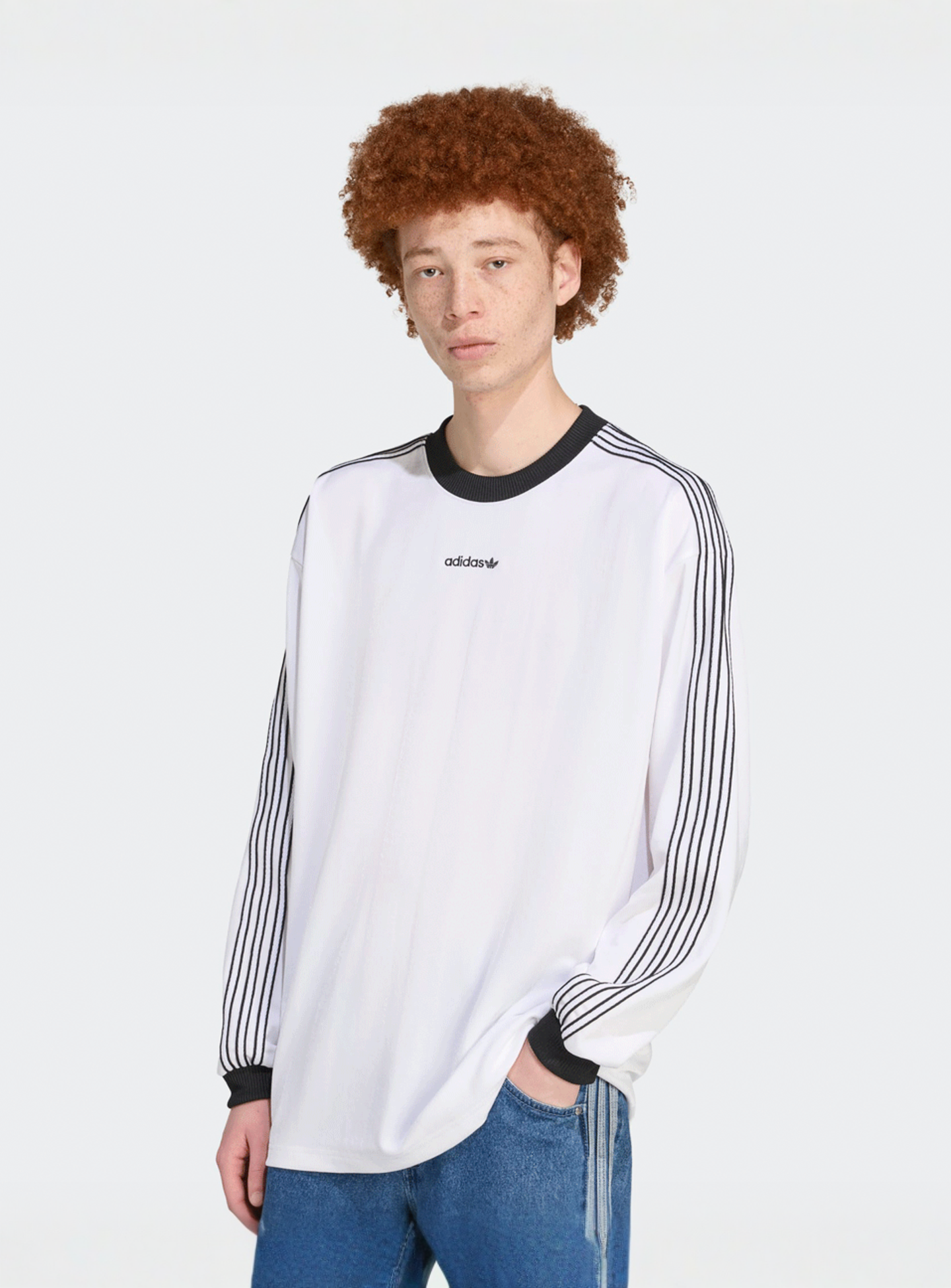 adidas Originals, Jersey, white, Image 1 of 5