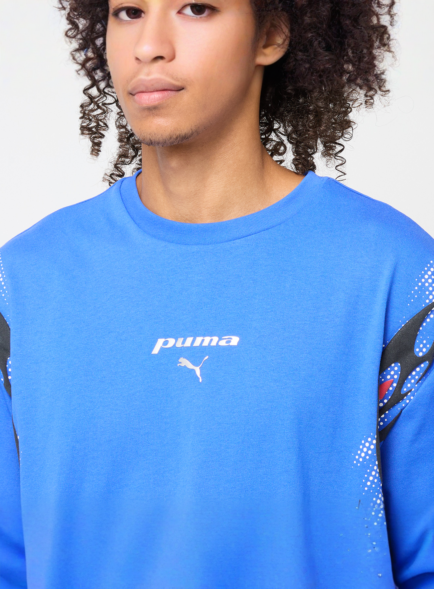 PUMA, Pumatech-X Boxy Tee, blue, Image 3 of 6