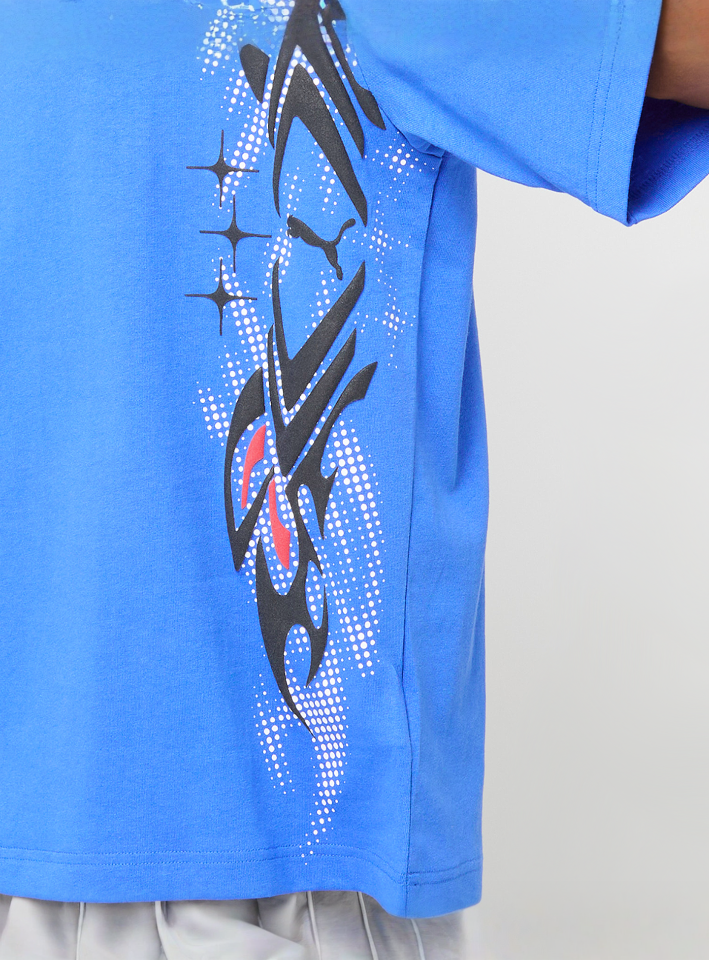 PUMA, Pumatech-X Boxy Tee, blue, Image 5 of 6