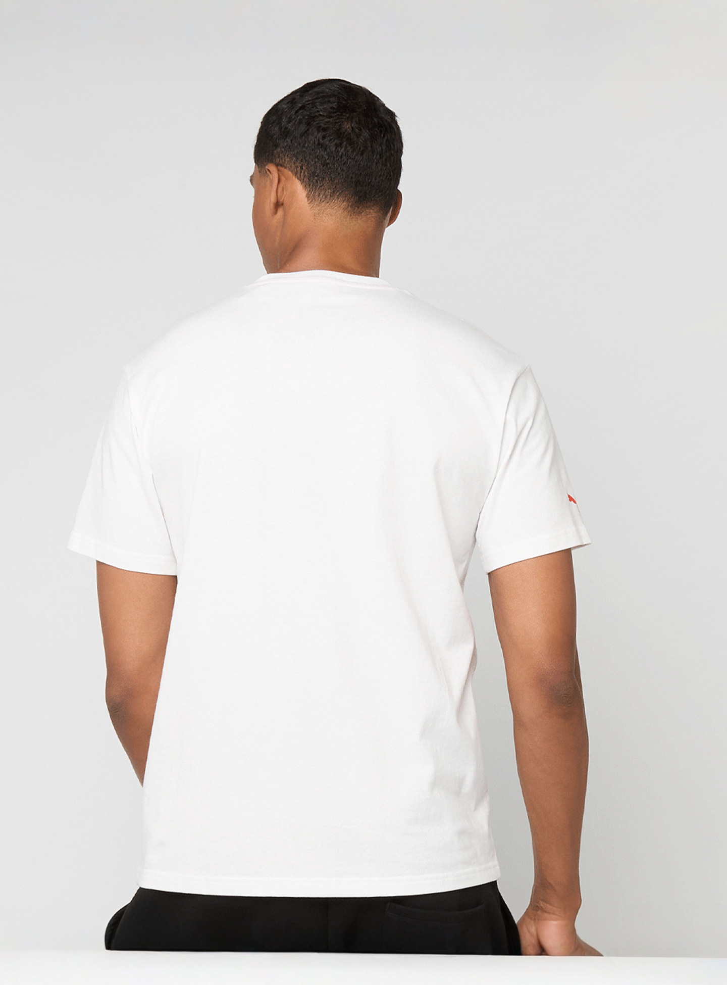 PUMA, F1 Essentials Graphic Tee, white, Image 2 of 6