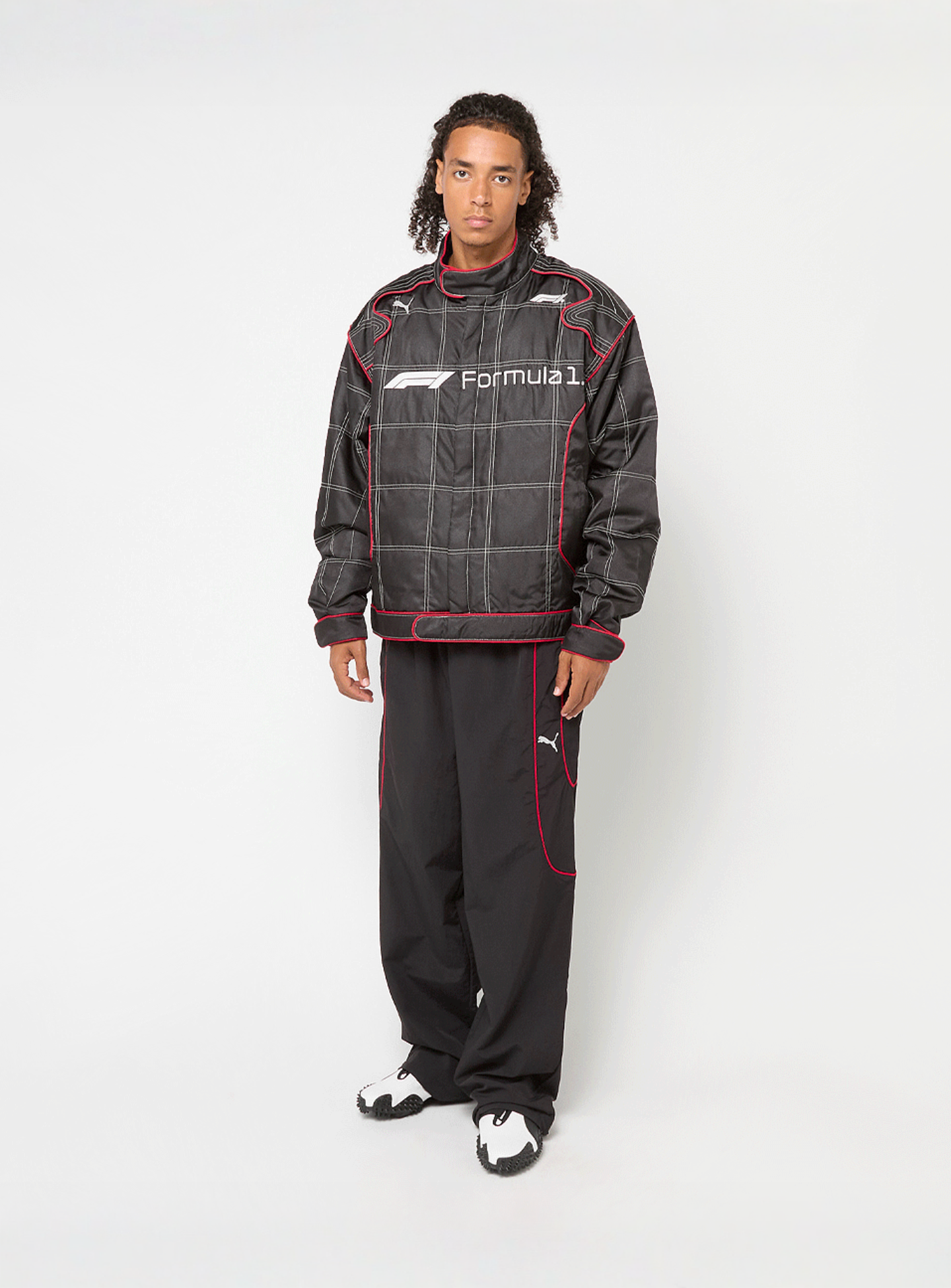 PUMA, F1 Lifestyle Racing Jacket, black, Image 6 of 6
