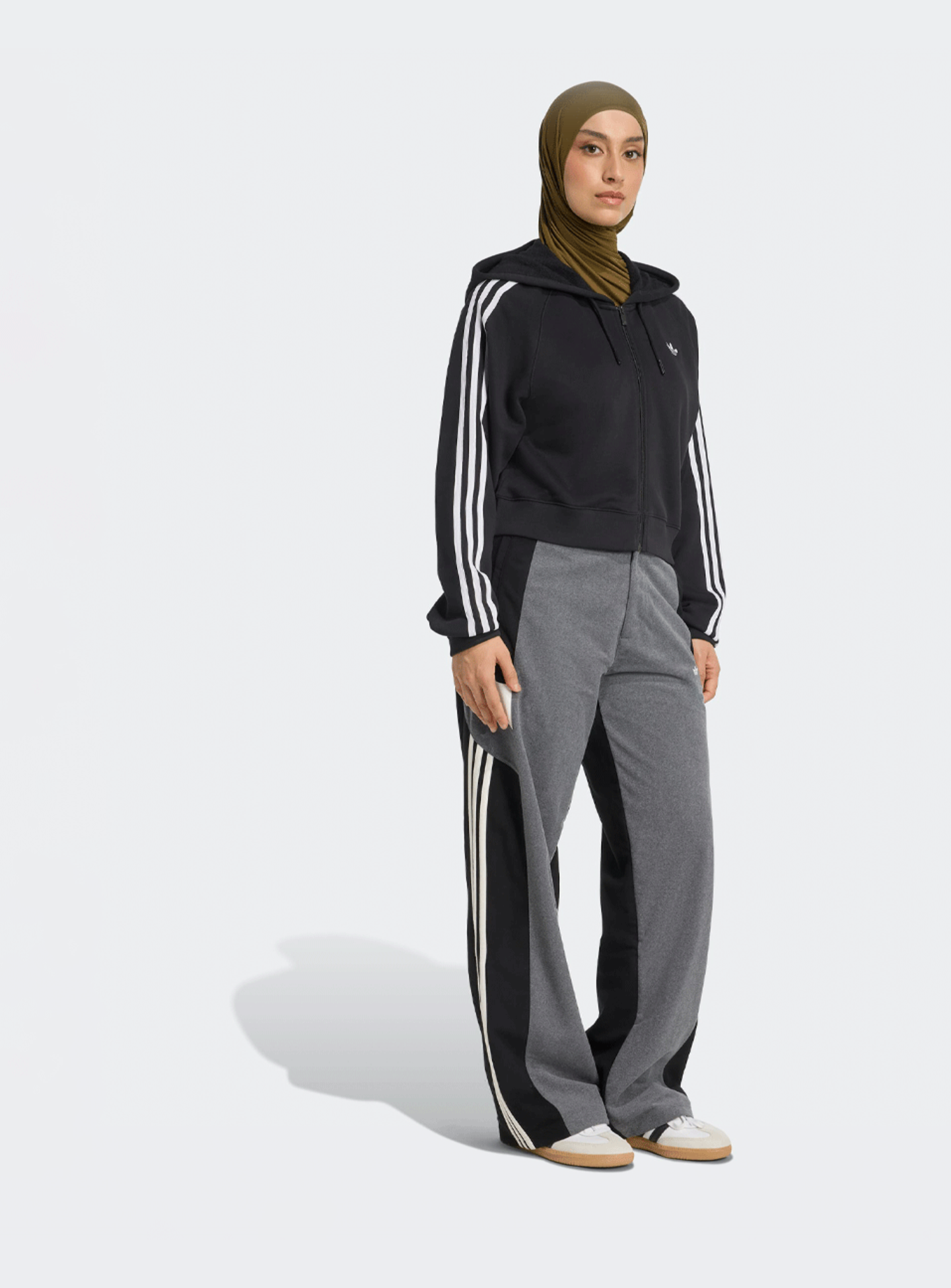 adidas Originals, Zip Hoodie, black, Image 5 of 5