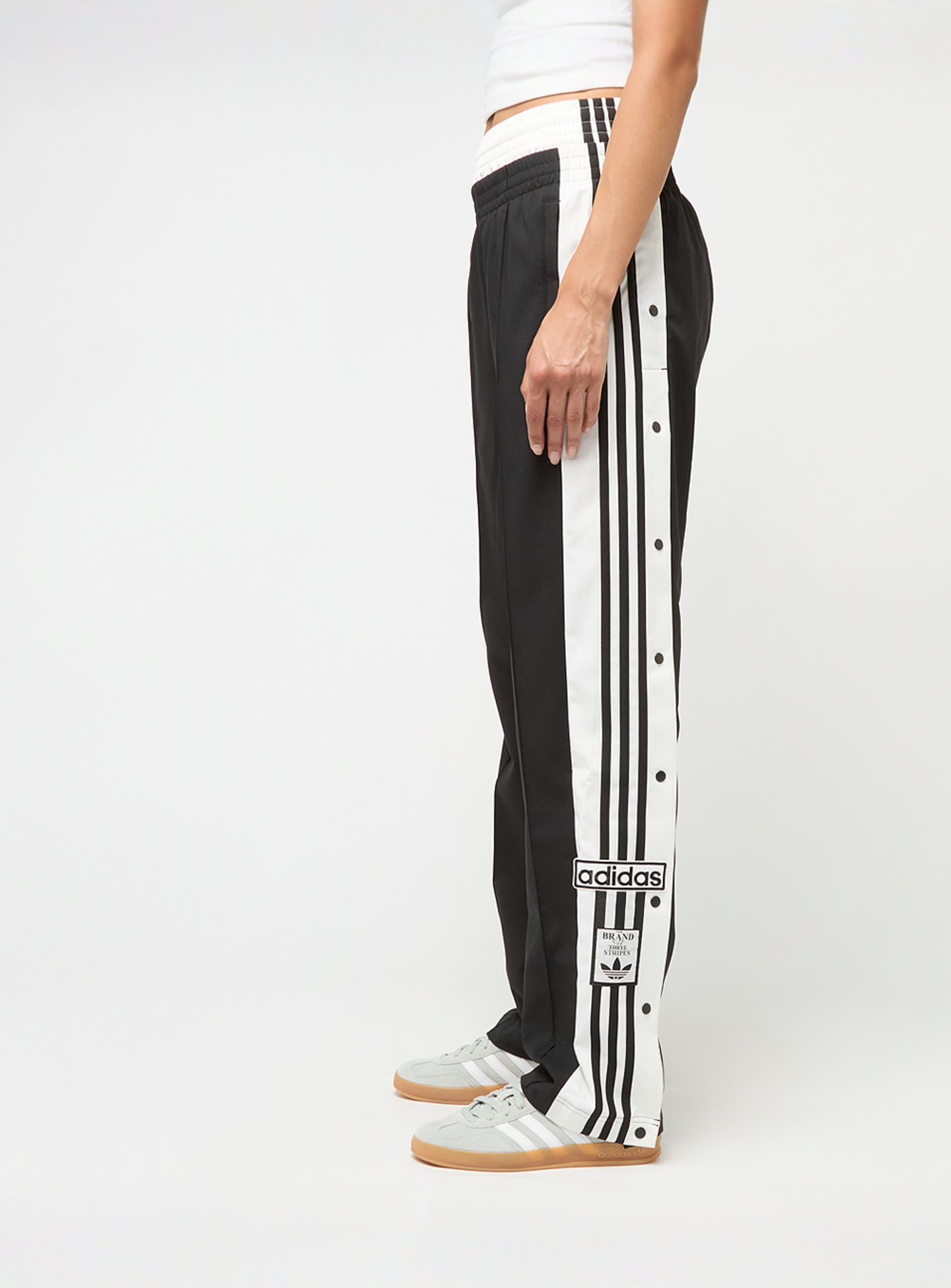 adidas Originals, Adibreak Double Waist Trackpants, black, Image 2 of 6