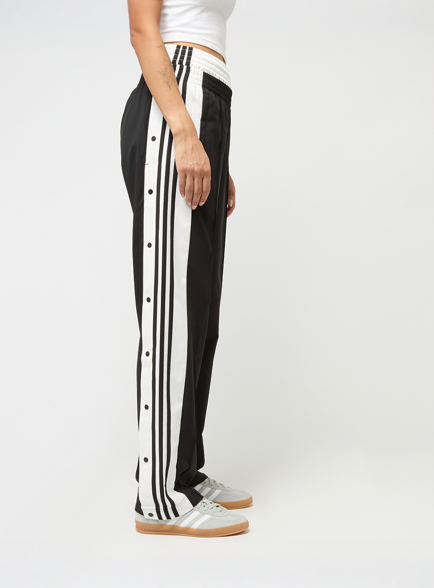 adidas Originals, Adibreak Double Waist Trackpants, black, Image 4 of 6