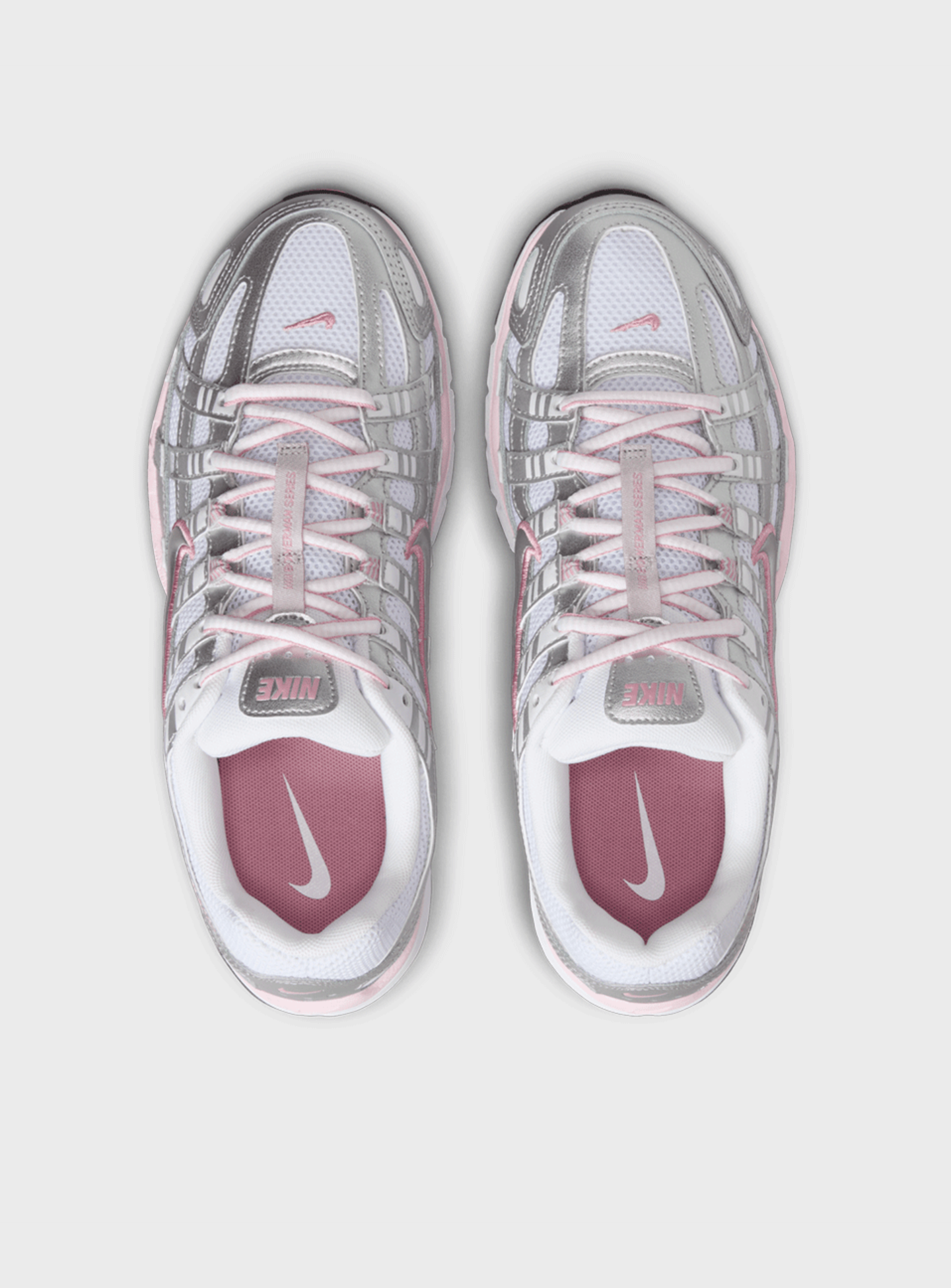 Nike, WMNS P-6000, white, Image 6 of 8