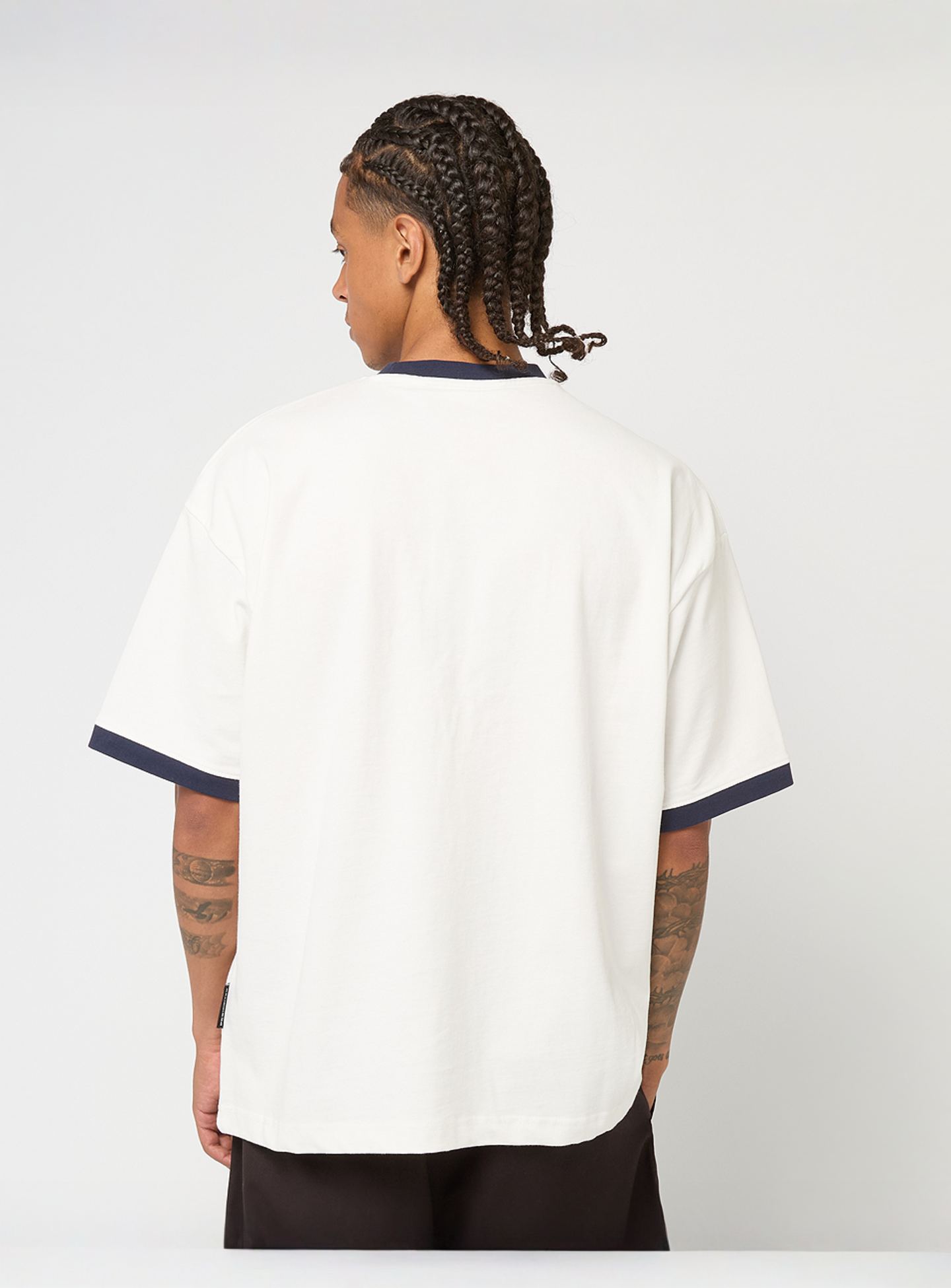 Prohibited, SC Contrast Tee, white, Image 2 of 4