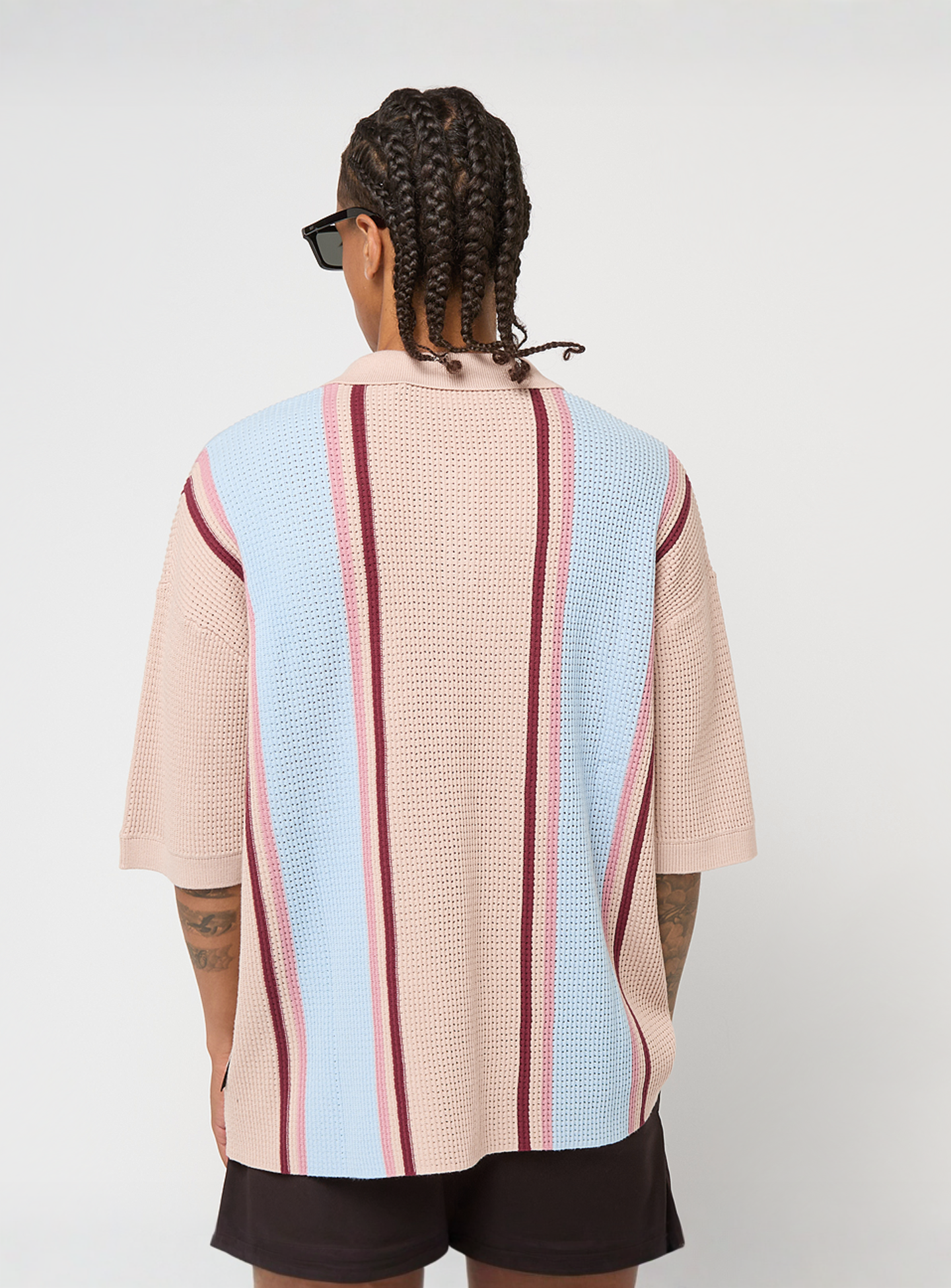 Prohibited, Charlies Knitted Polo, multi-colour, Image 2 of 4