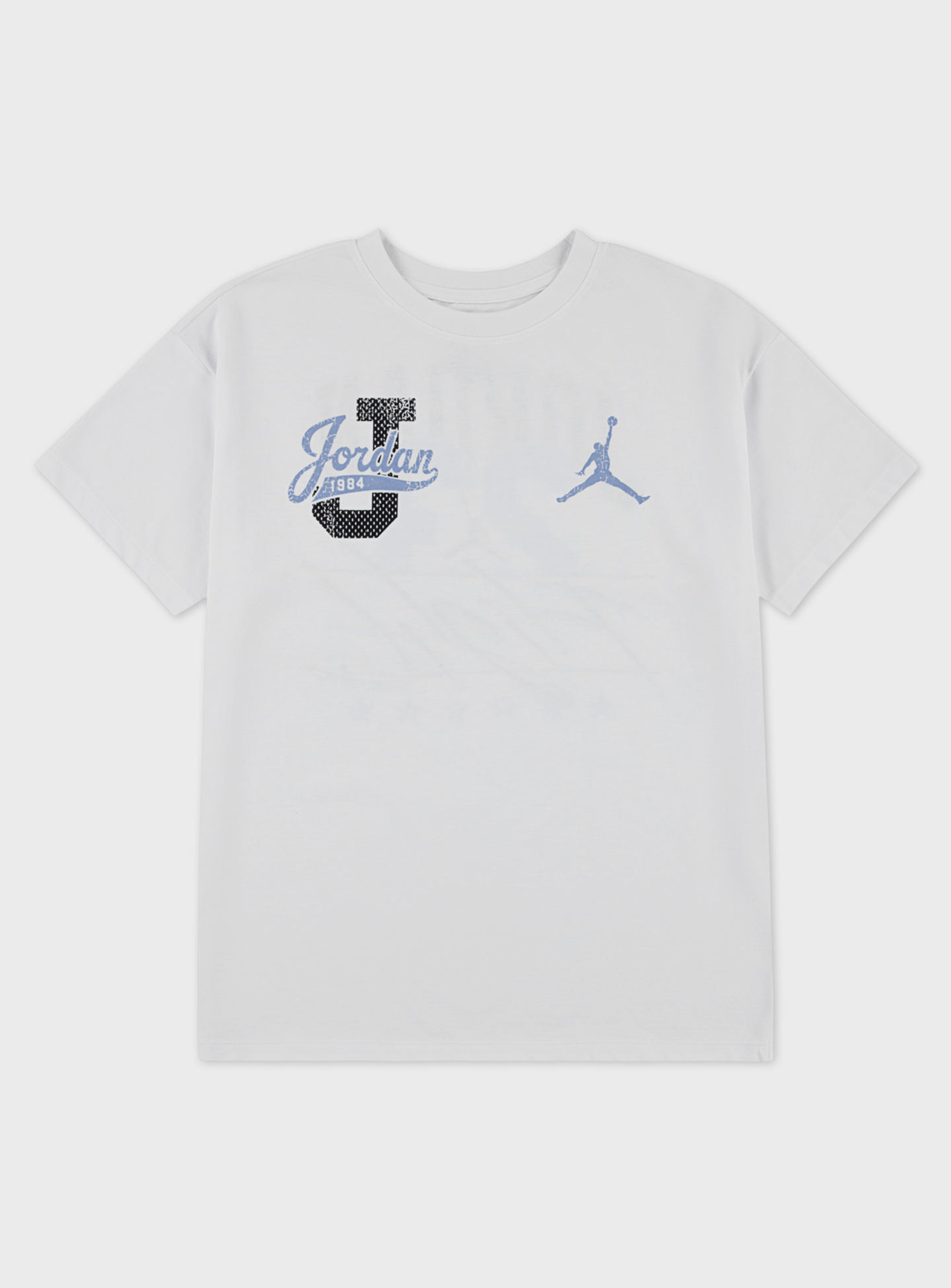 Jordan, Distressed Colligiate, white, Image 1 of 5