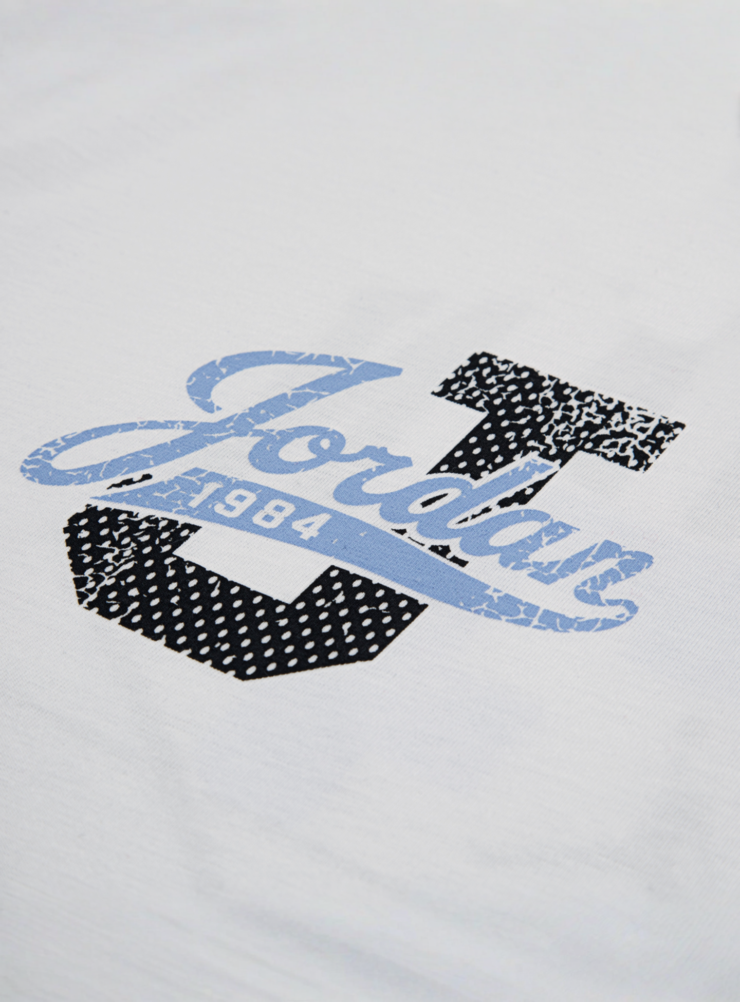 Jordan, Distressed Colligiate, white, Image 4 of 5