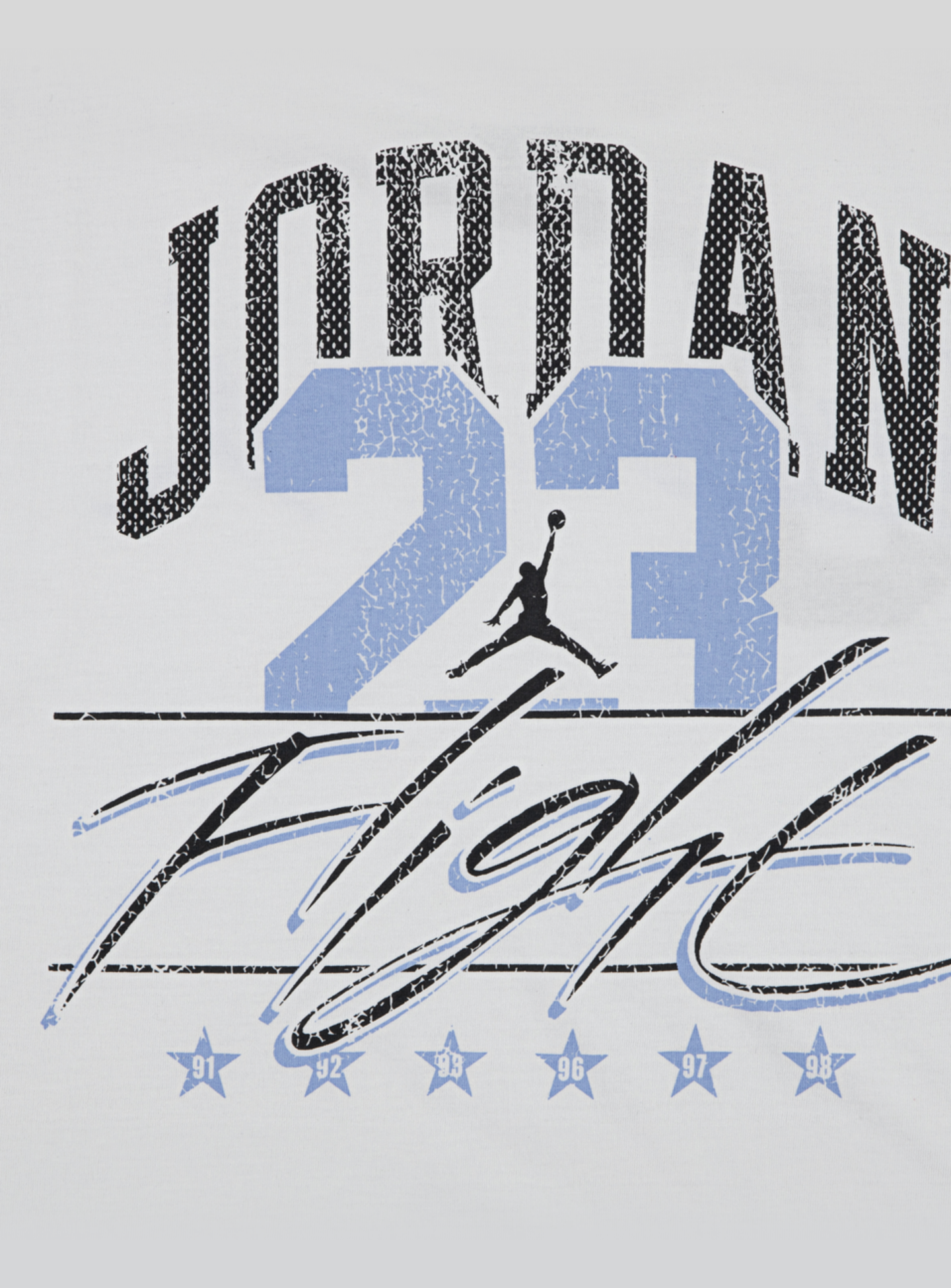 Jordan, Distressed Colligiate, white, Image 5 of 5