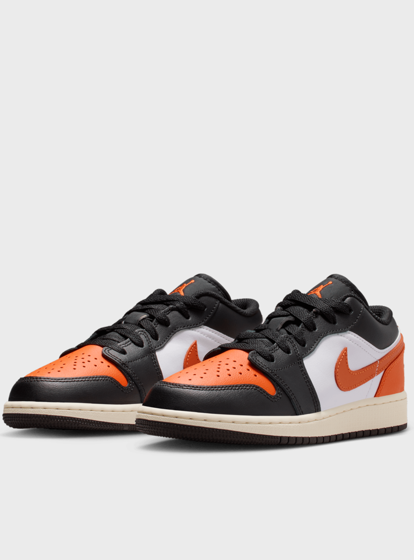 Jordan, Jordan 1 Low (GS), black, Image 4 of 8
