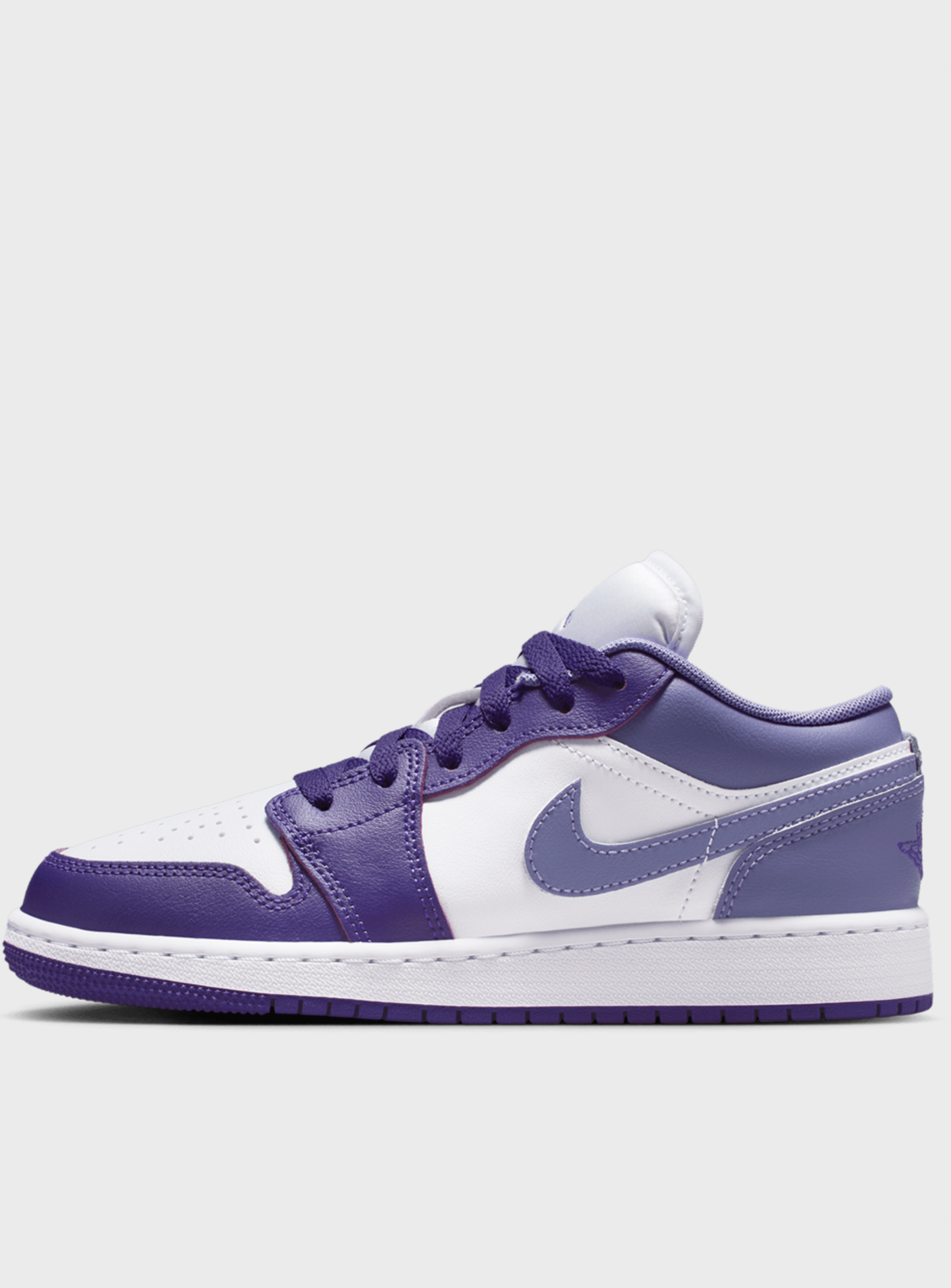 Jordan, Jordan 1 Low (GS), purple, Image 1 of 8