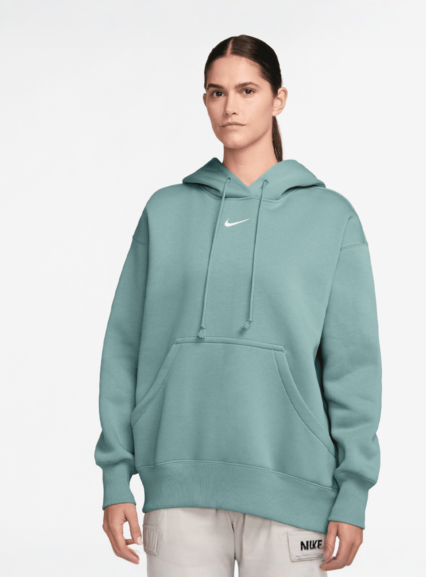 Nike, Sportswear Phoenix Fleece Oversize Hoodie, blue, Image 1 of 3