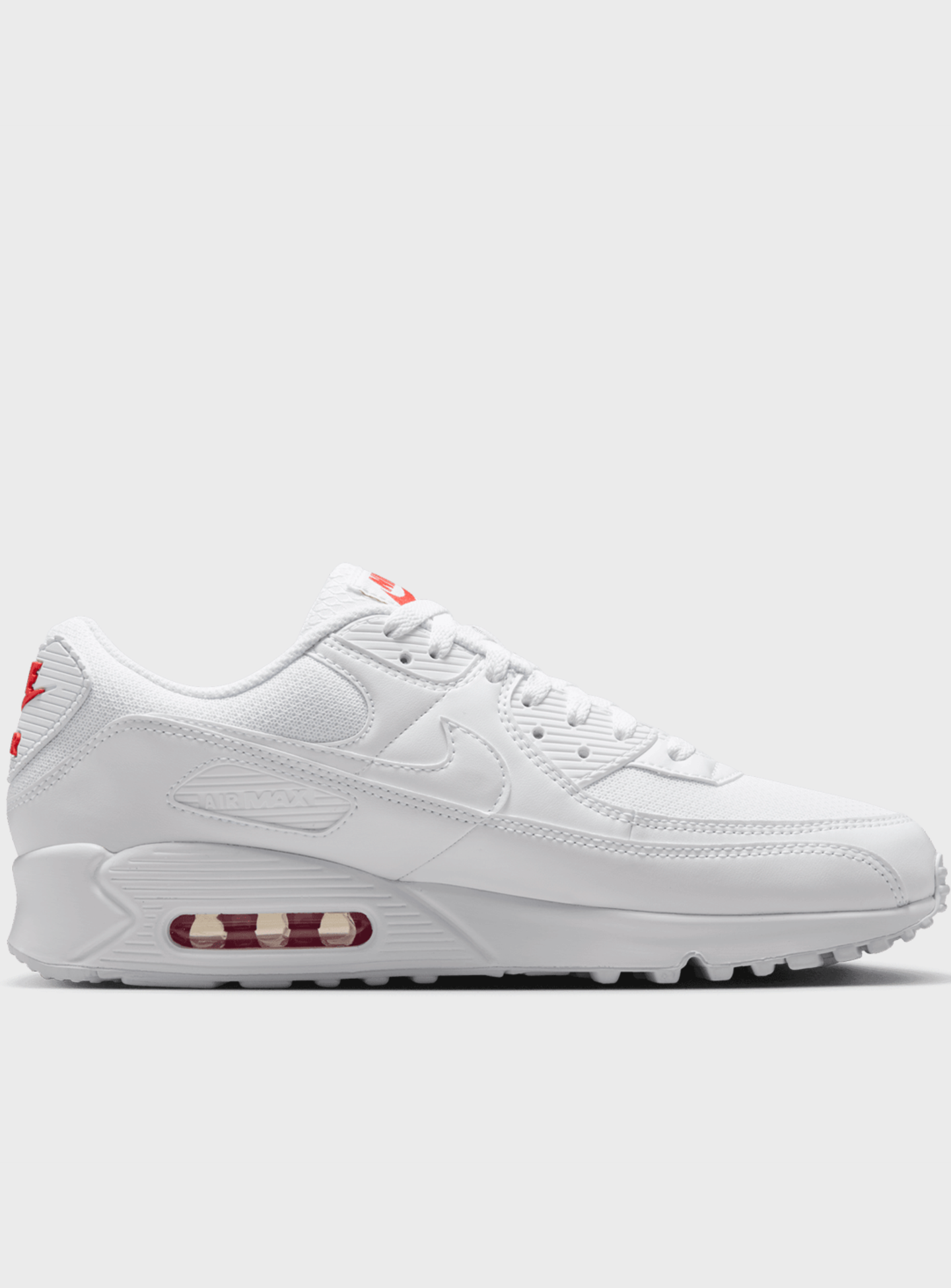Nike, Air Max 90, white, Image 2 of 8