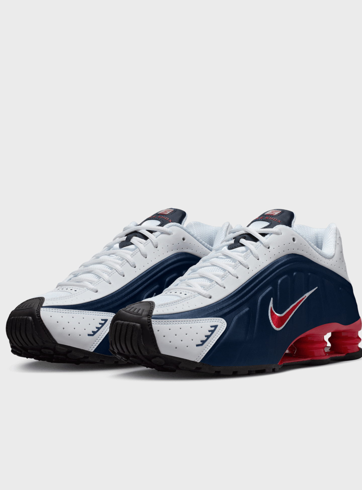 Nike, Shox R4, blue, Image 4 of 9