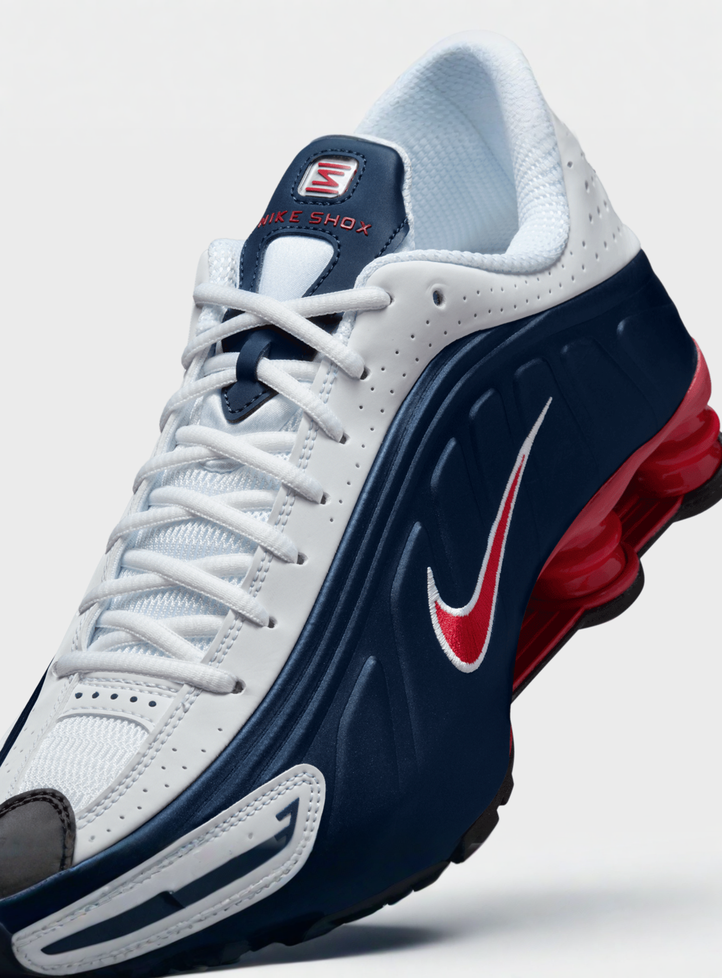 Nike, Shox R4, blue, Image 7 of 9