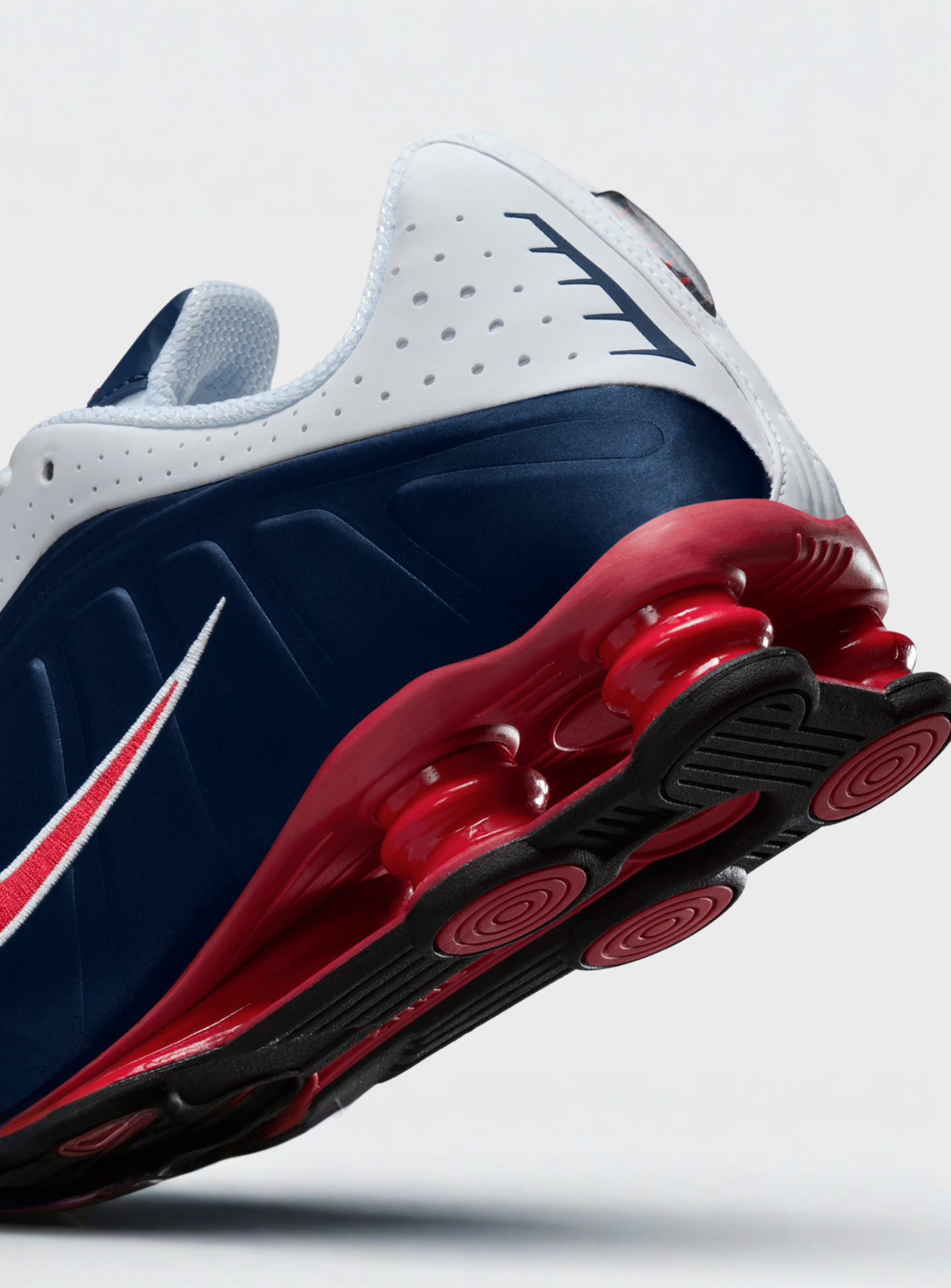 Nike, Shox R4, blue, Image 8 of 9