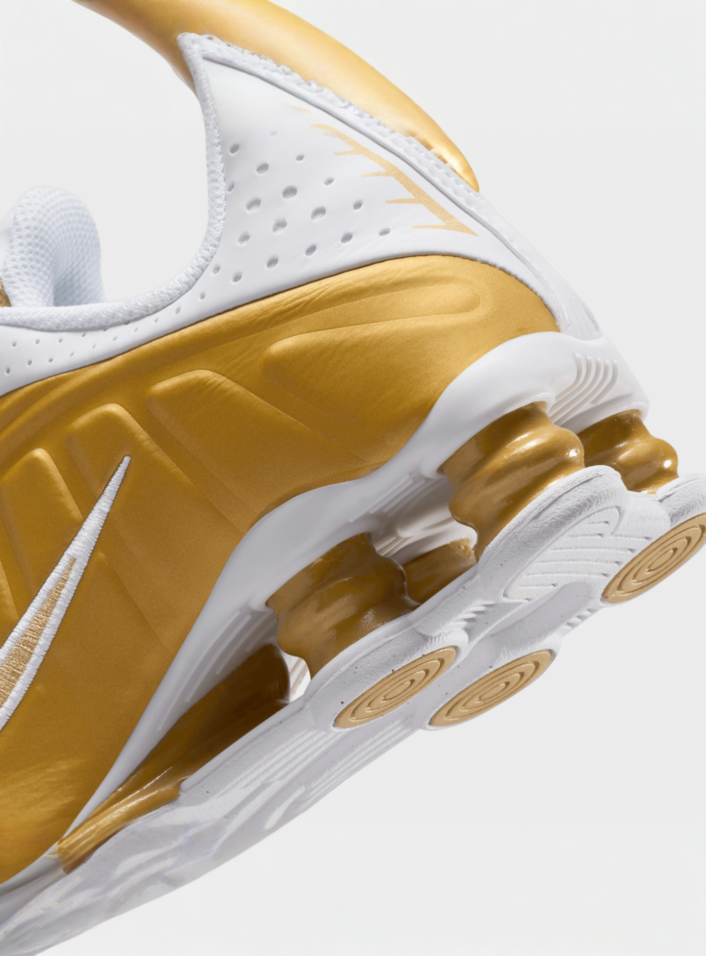 Nike, Shox R4 (GS), gold, Image 8 of 8