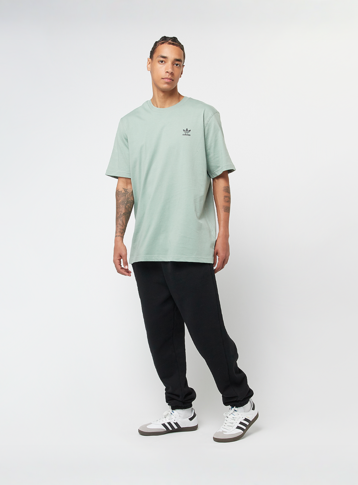 adidas Originals, 3D Trefoil T-Shirt, green, Image 5 of 5