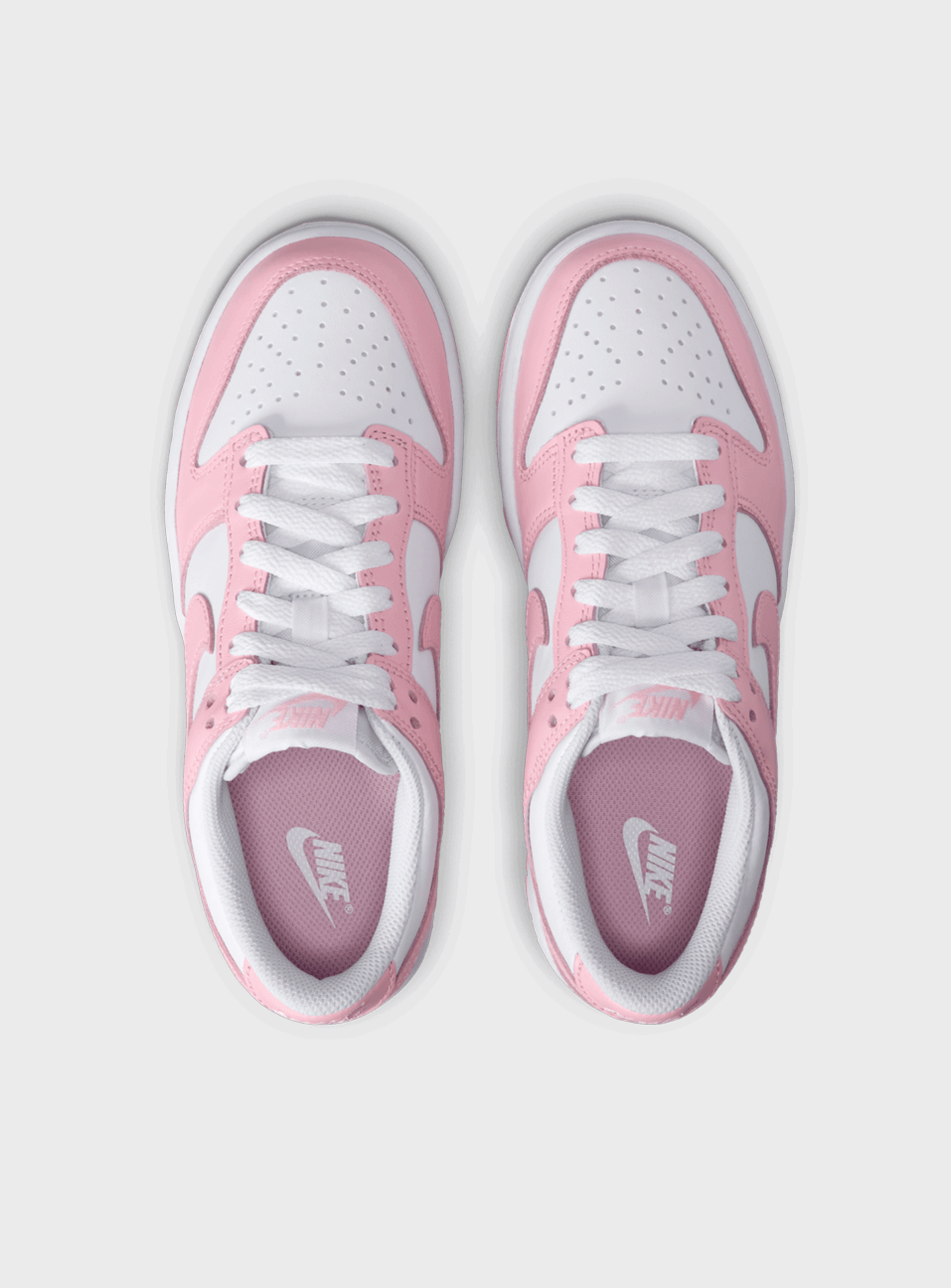 Nike, Dunk Low (GS), white, Image 6 of 9