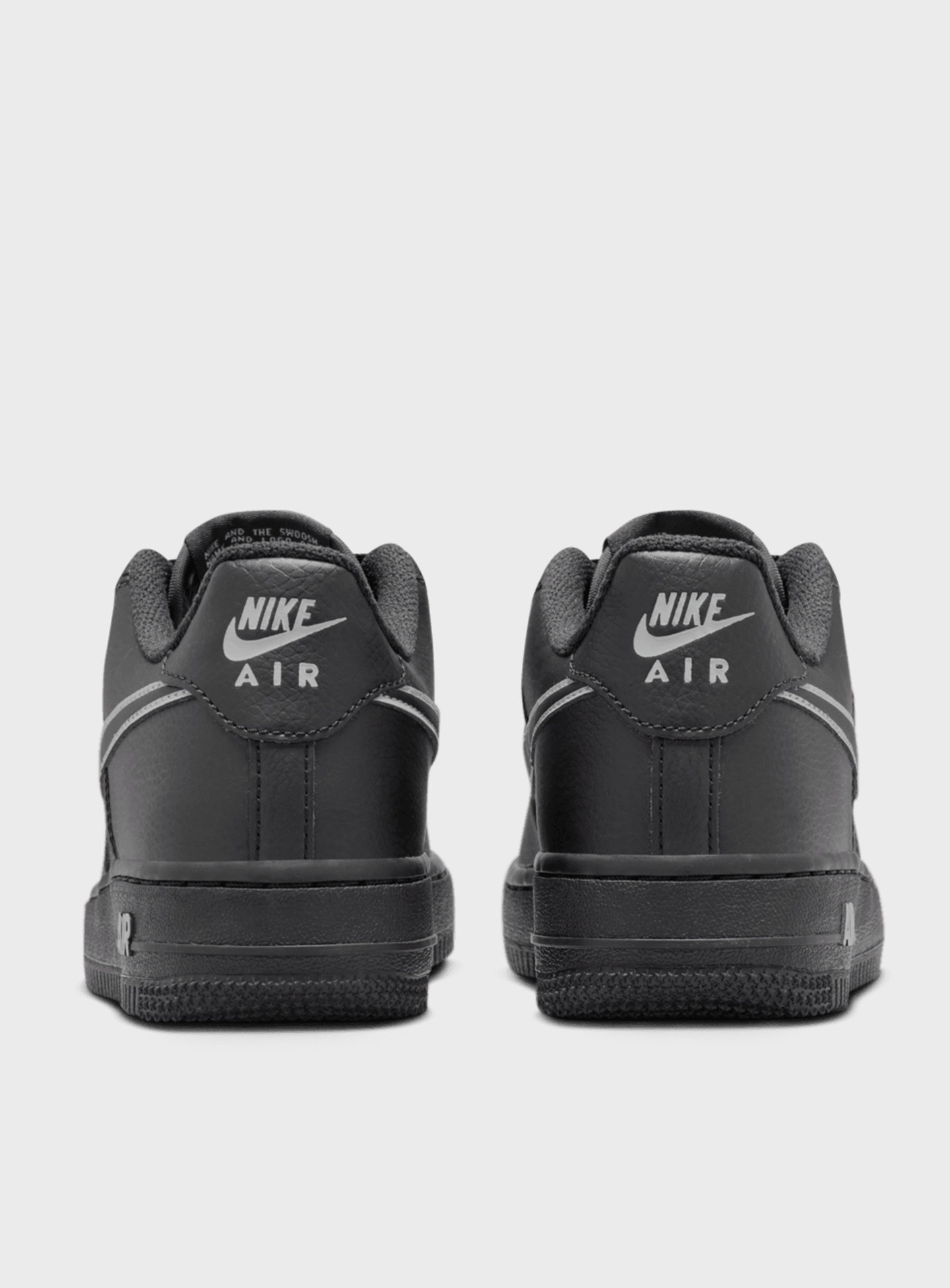 Nike, Air Force 1 (GS), black, Image 5 of 8