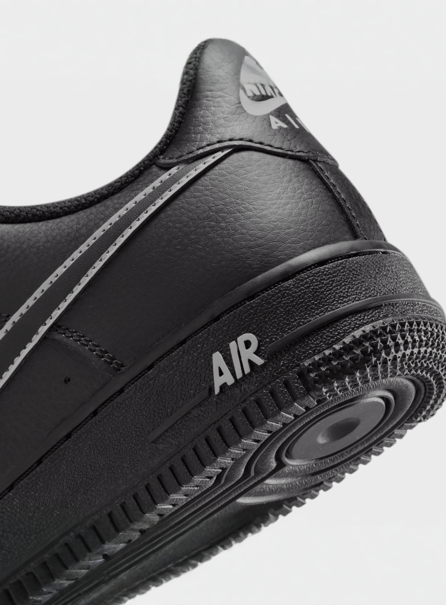 Nike, Air Force 1 (GS), black, Image 8 of 8