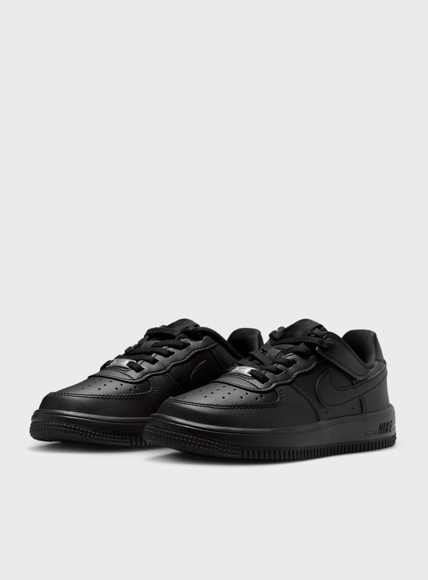 Nike, Force 1 Low EasyOn (PS), black, Image 4 of 8
