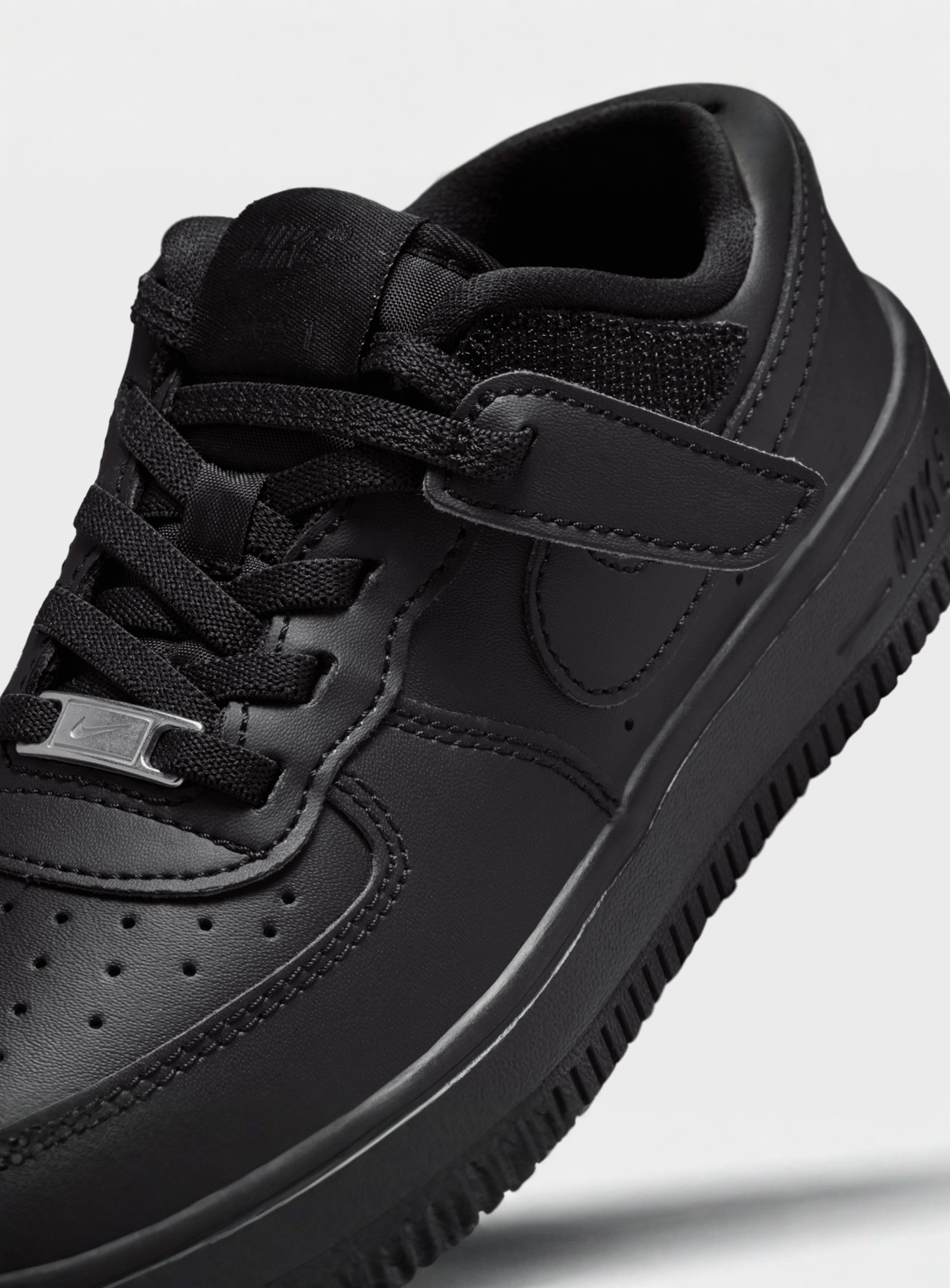Nike, Force 1 Low EasyOn (PS), black, Image 7 of 8