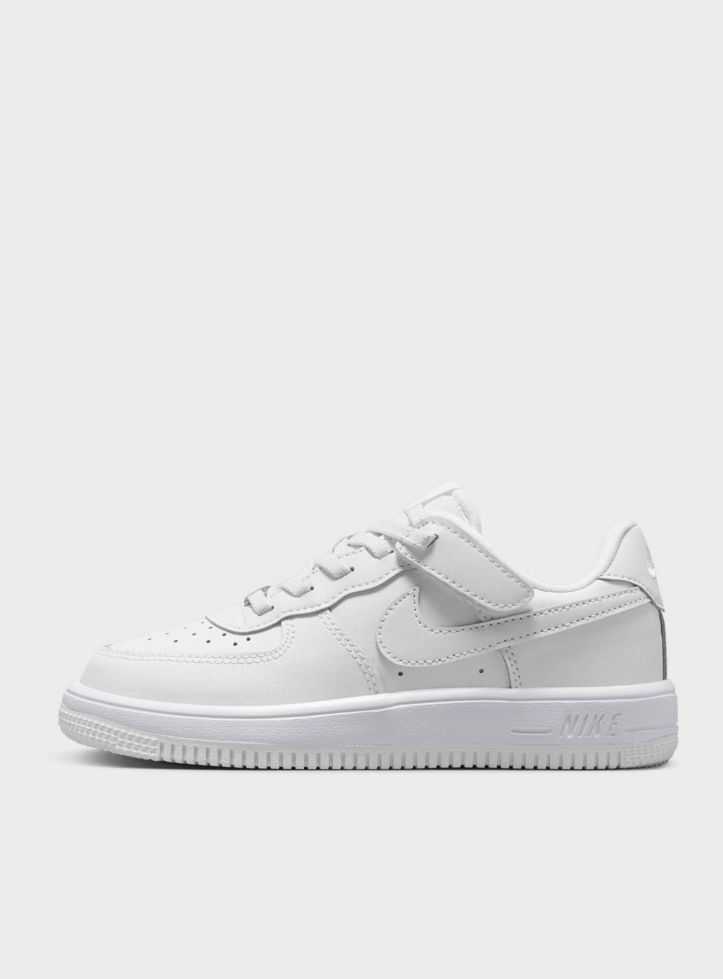 Nike, Force 1 Low EasyOn (PS), white, Image 1 of 8