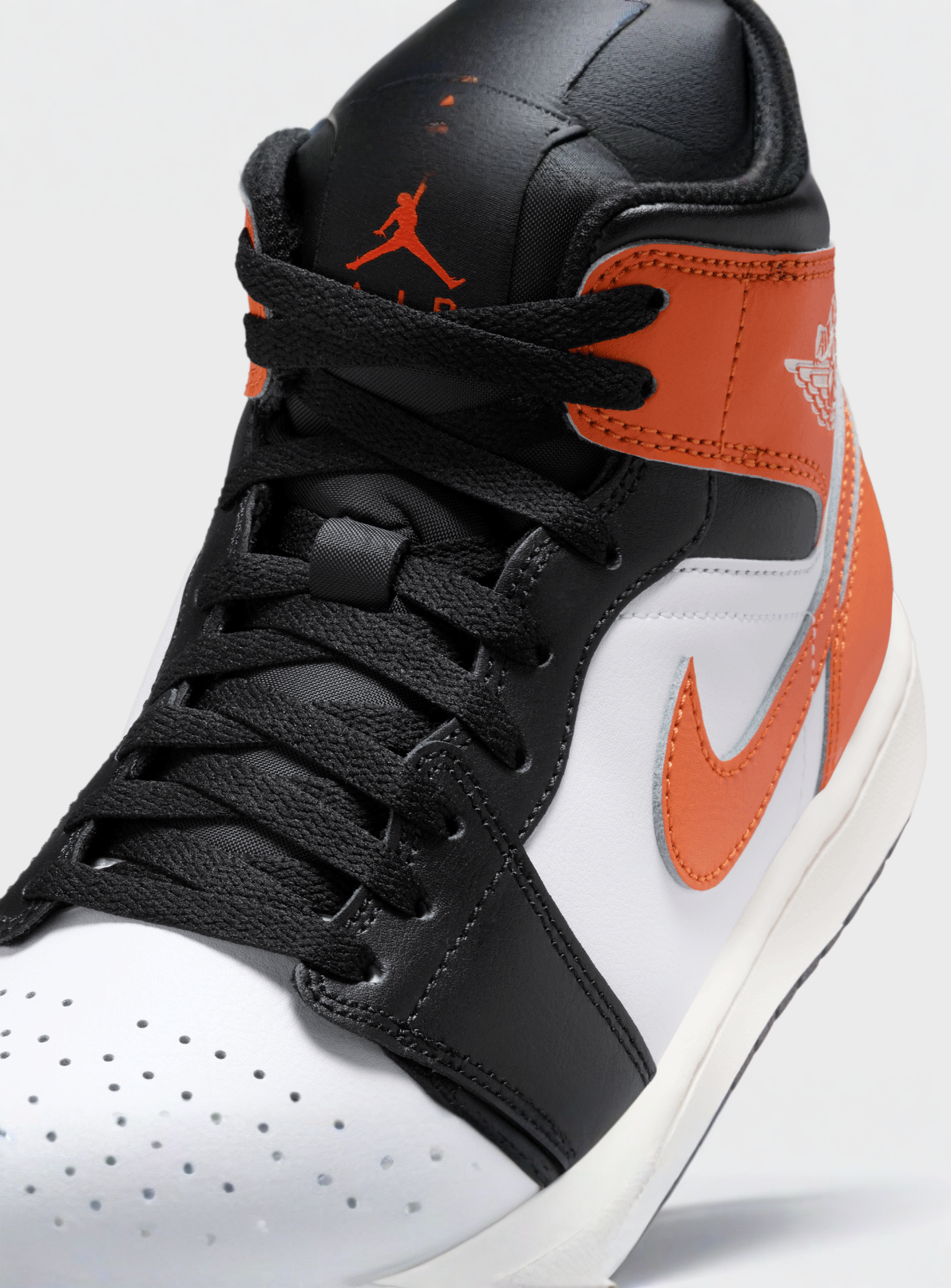 Jordan, Air Jordan 1 Mid, black, Image 7 of 8